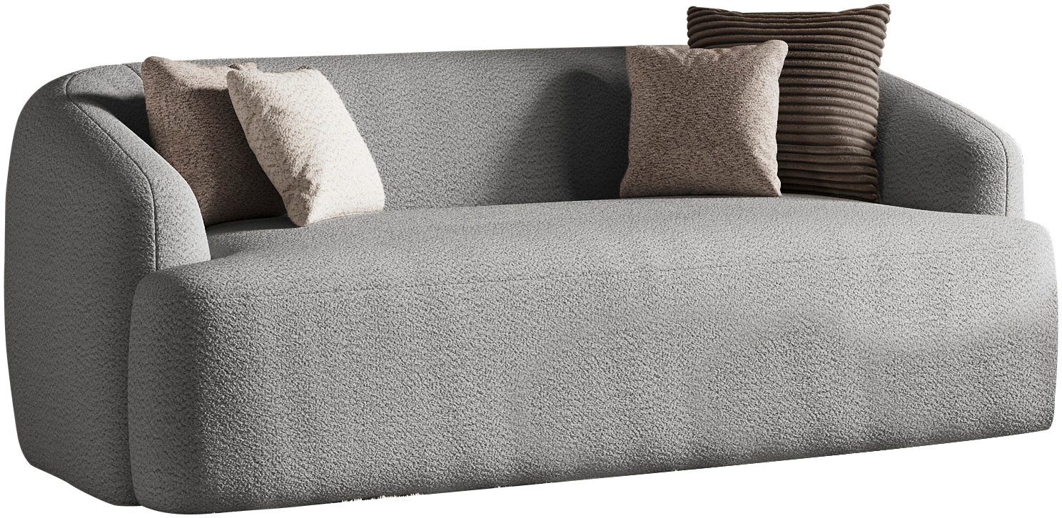 INOSIGN 2-Sitzer »Nergal, Einzelsofa oder L-Form«, Modernes Design, schlichte Optik, stilvoller Blickfang im Wohnzimmer