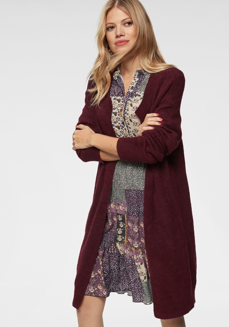 Strickjacke, im Oversize Look
