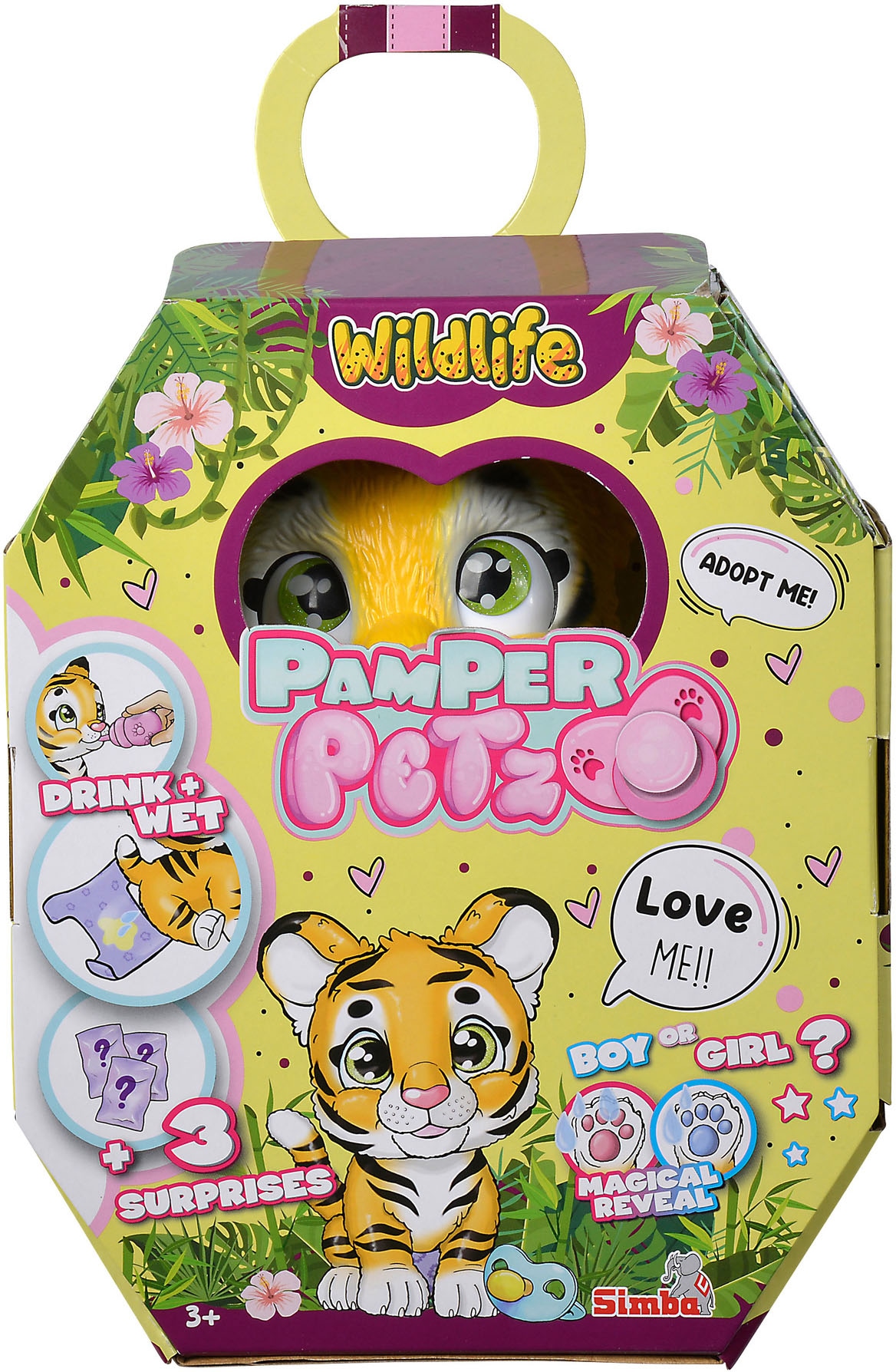 SIMBA Spielfigur »Pamper Petz Tiger« mit Funktionen