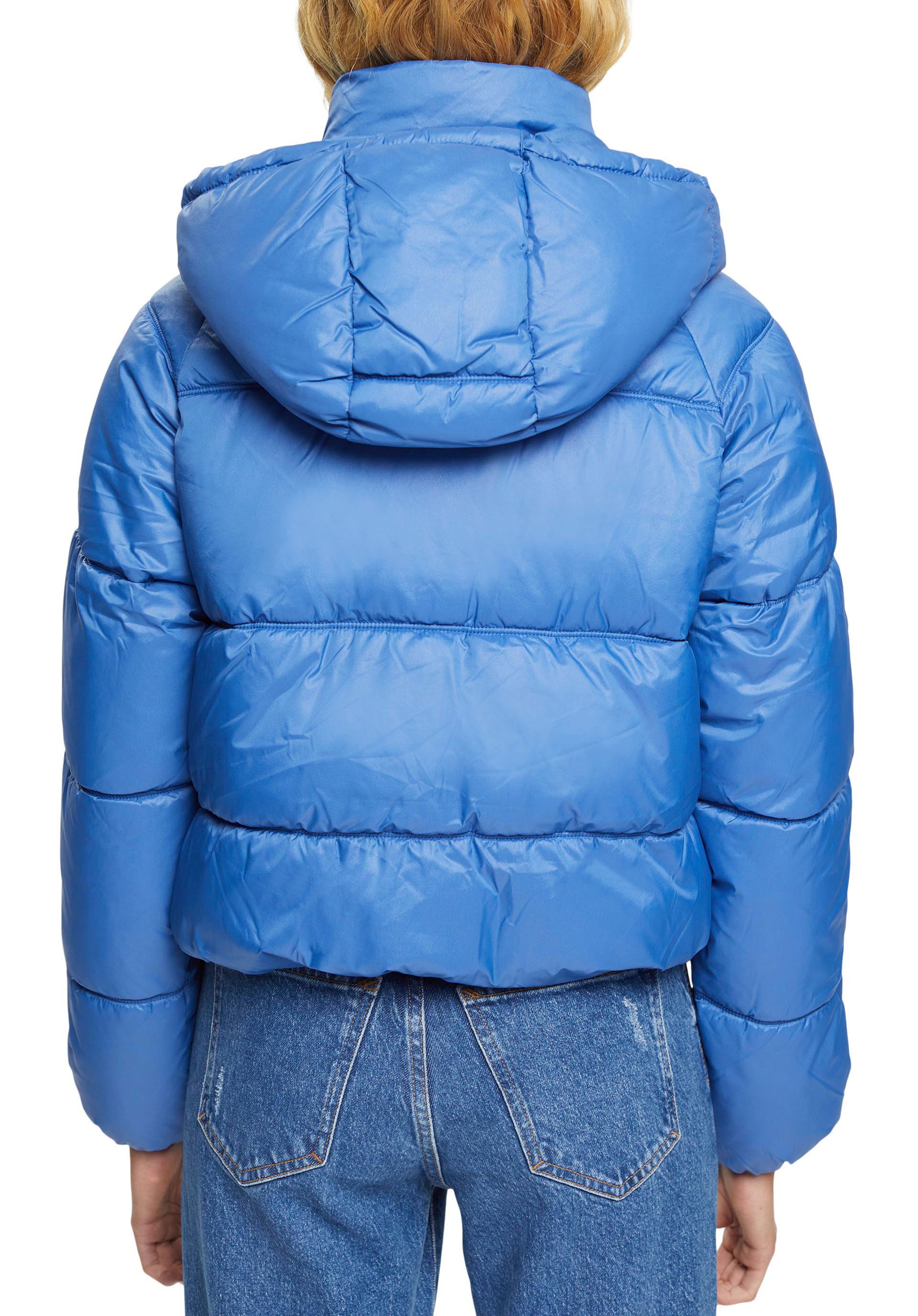 edc by Esprit Steppjacke mit Kapuze mit gesmokten Partien AB8463