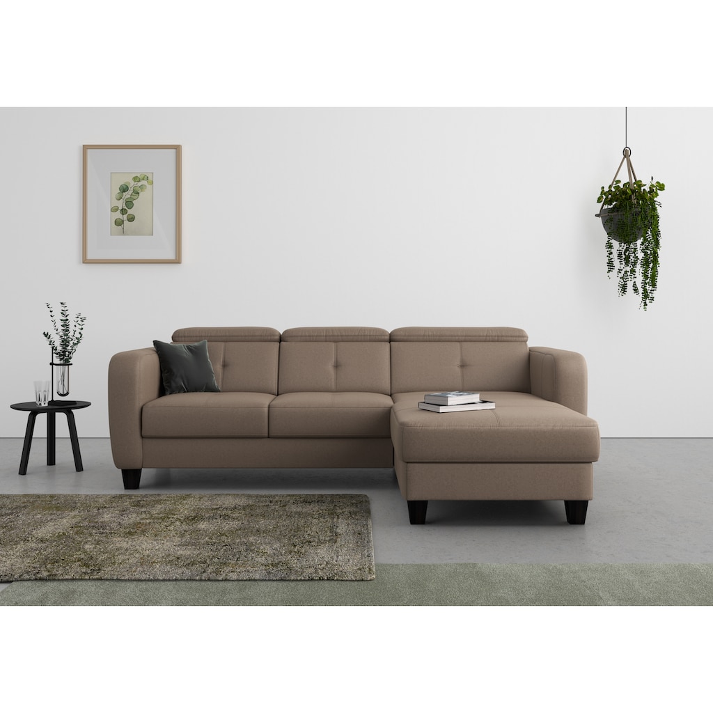 sit&more Ecksofa »Belluci«