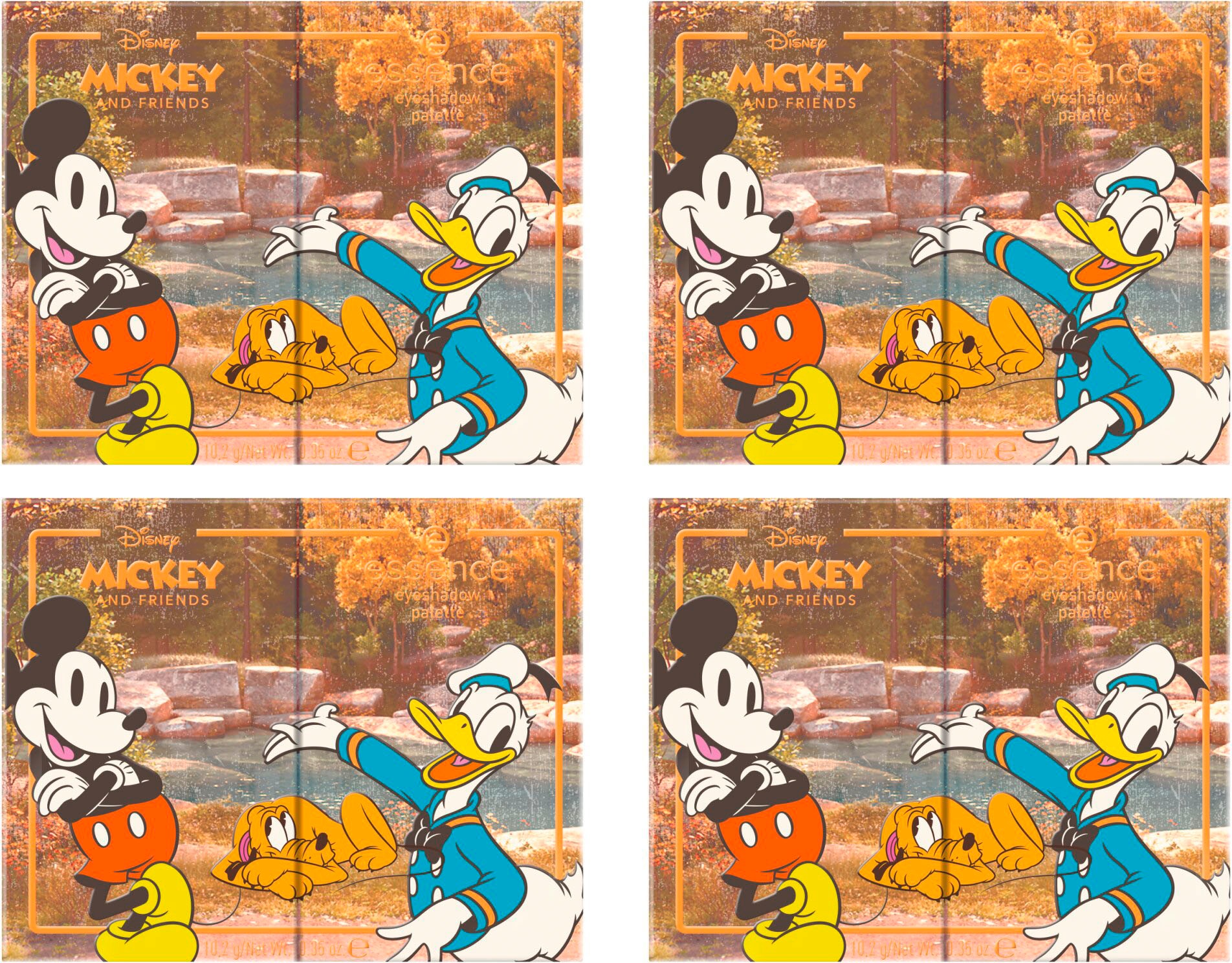 Essence Lidschatten-Palette »Disney Mickey and Finishes palette«, online Augen-Make-Up kaufen unterschiedlichen Friends mit eyeshadow UNIVERSAL 