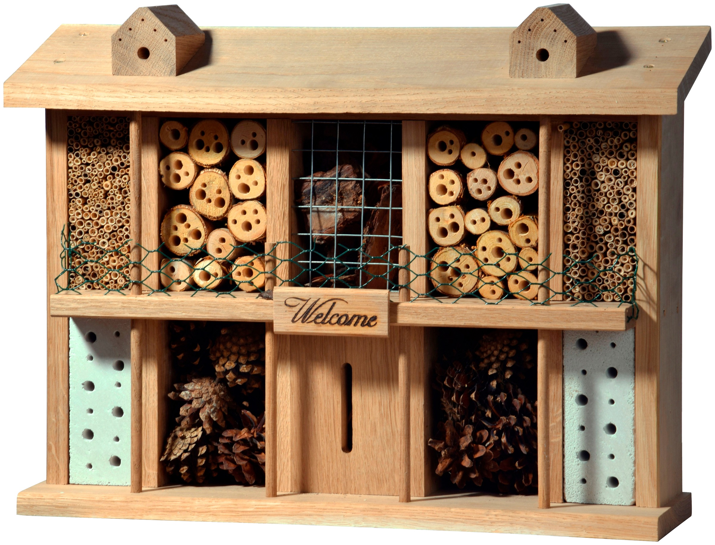 LUXUS-INSEKTENHOTEL Insektenhotel »Landsitz Superior«, BxTxH: 47x12,5x34 cm, fertig... kaufen
