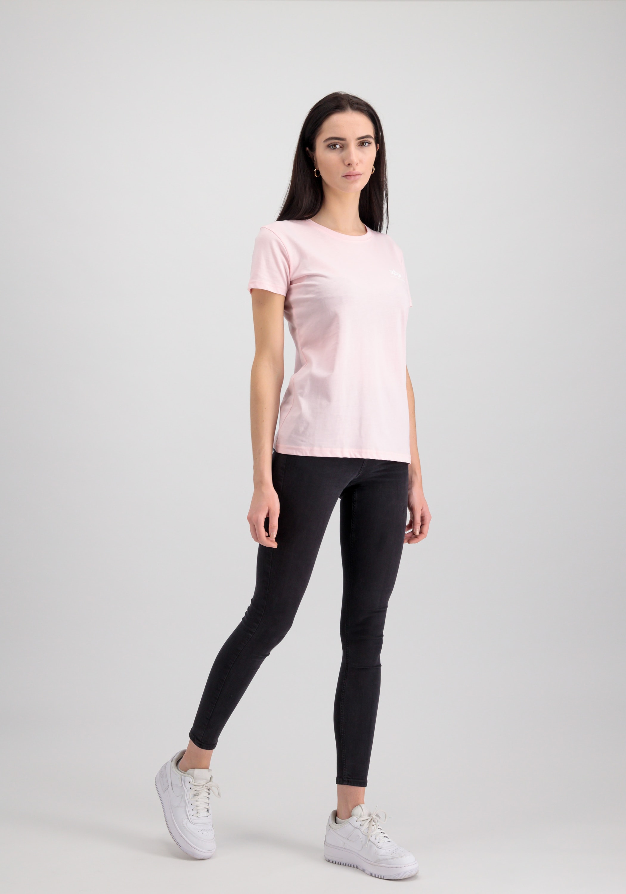 Alpha Industries T-Shirt »Alpha Industries Women - T-Shirts Basic T-Shirt SL W«
