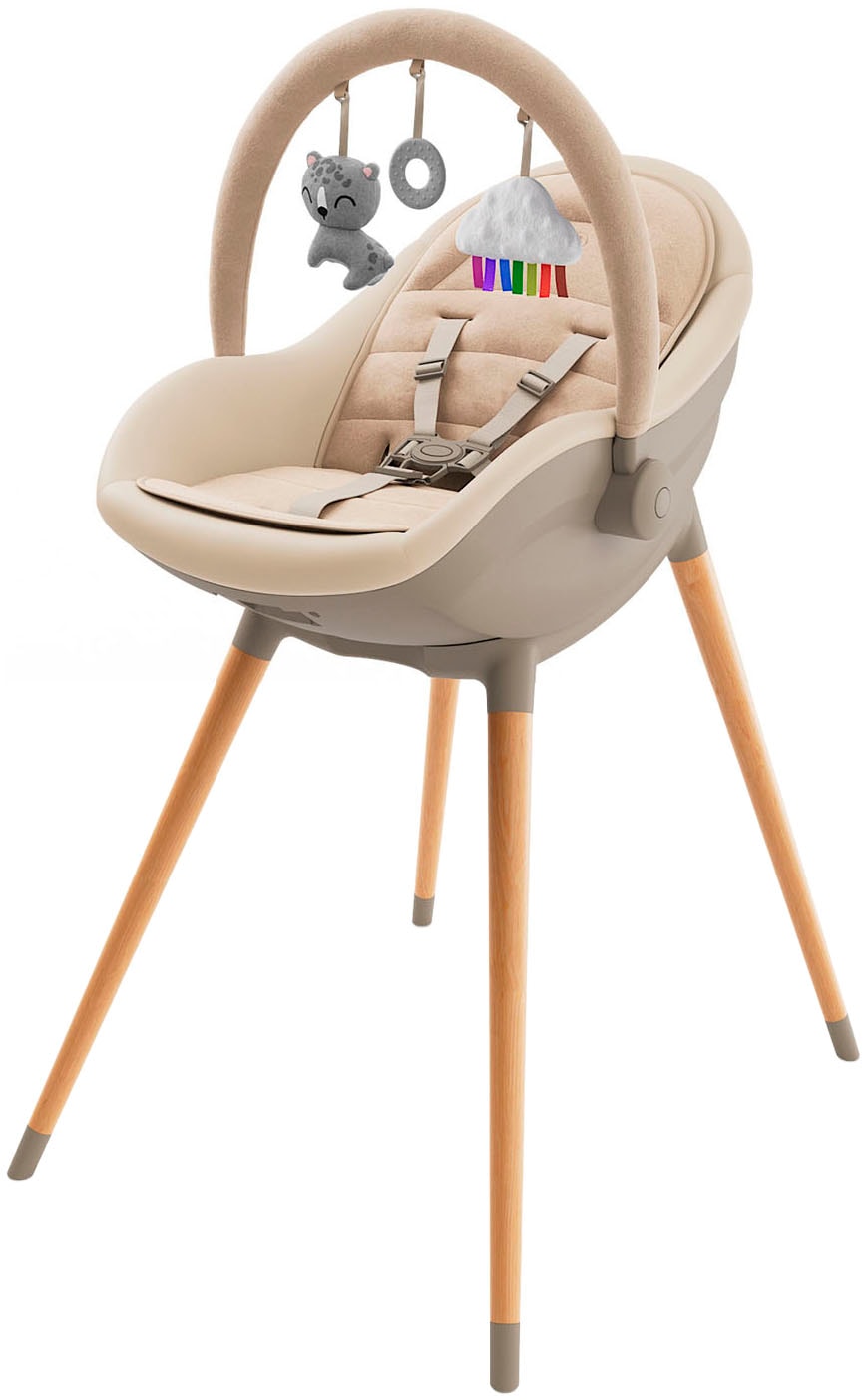 Kinderkraft Kombihochstuhl »FINI UP 2in1« (Set) 2 Stk.mit Spielbügel