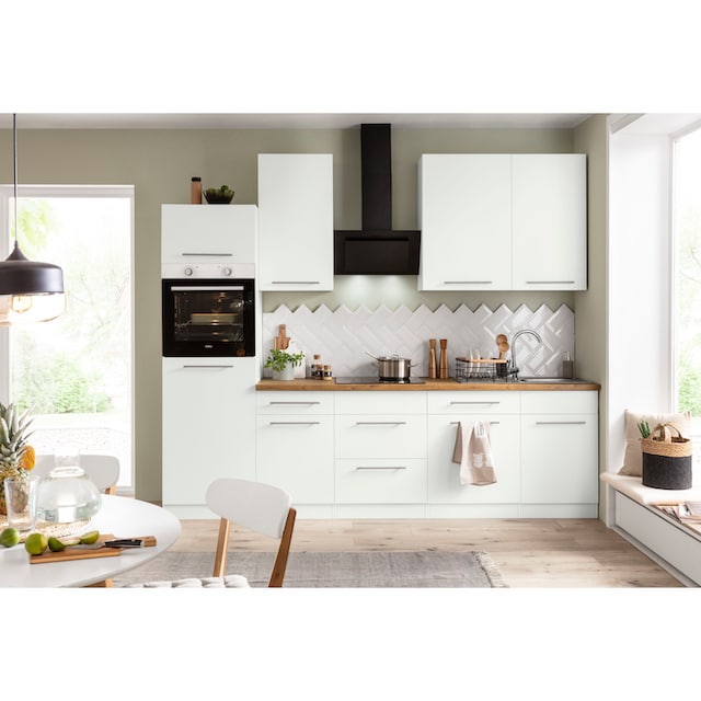 wiho Küchen Küchenzeile »Unna«, mit E-Geräten, Breite 280 cm bequem  bestellen
