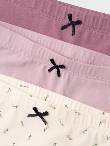 Name It Hipster »NMFTIGHTS 3P BUTTERCREAM FLORAL NOOS« Packung, 3 Stk.