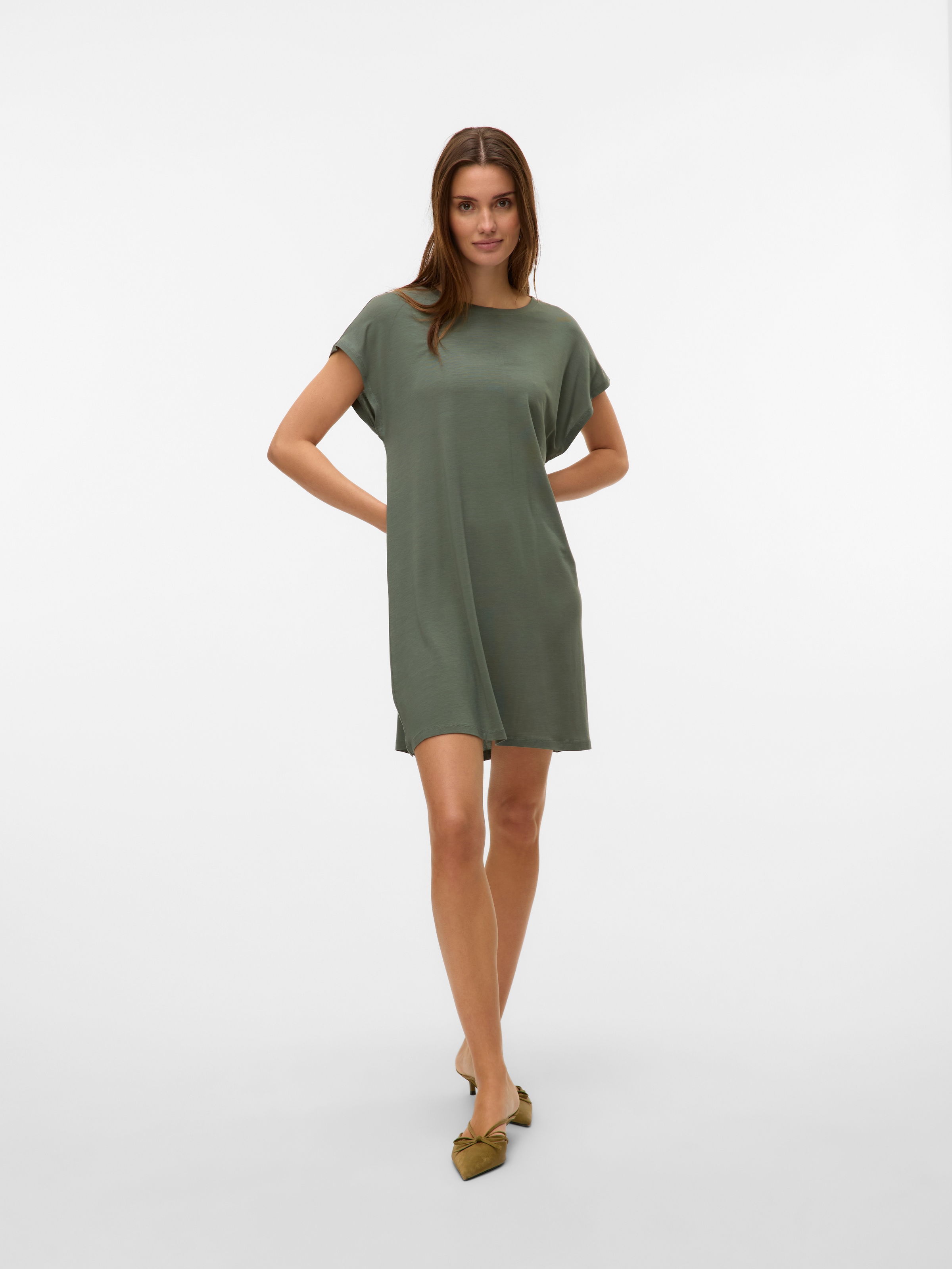 Vero Moda Minikleid »VMAVA SL KNEE DRESS JRS NOOS«, Sommerkleid