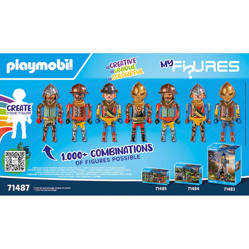 Playmobil® Konstruktions-Spielset »Novelmore, Ritter von Novelmore (71487), My Figures«, (45 St.), Made in Europe