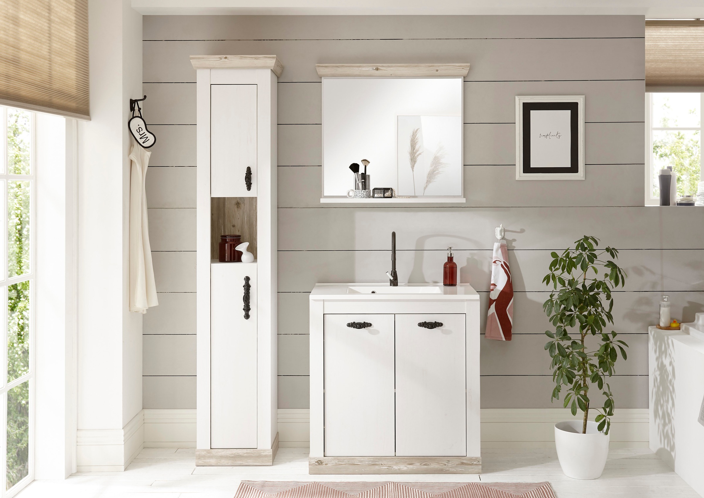 Home affaire Badspiegel »Florenz«, Breite 80 cm