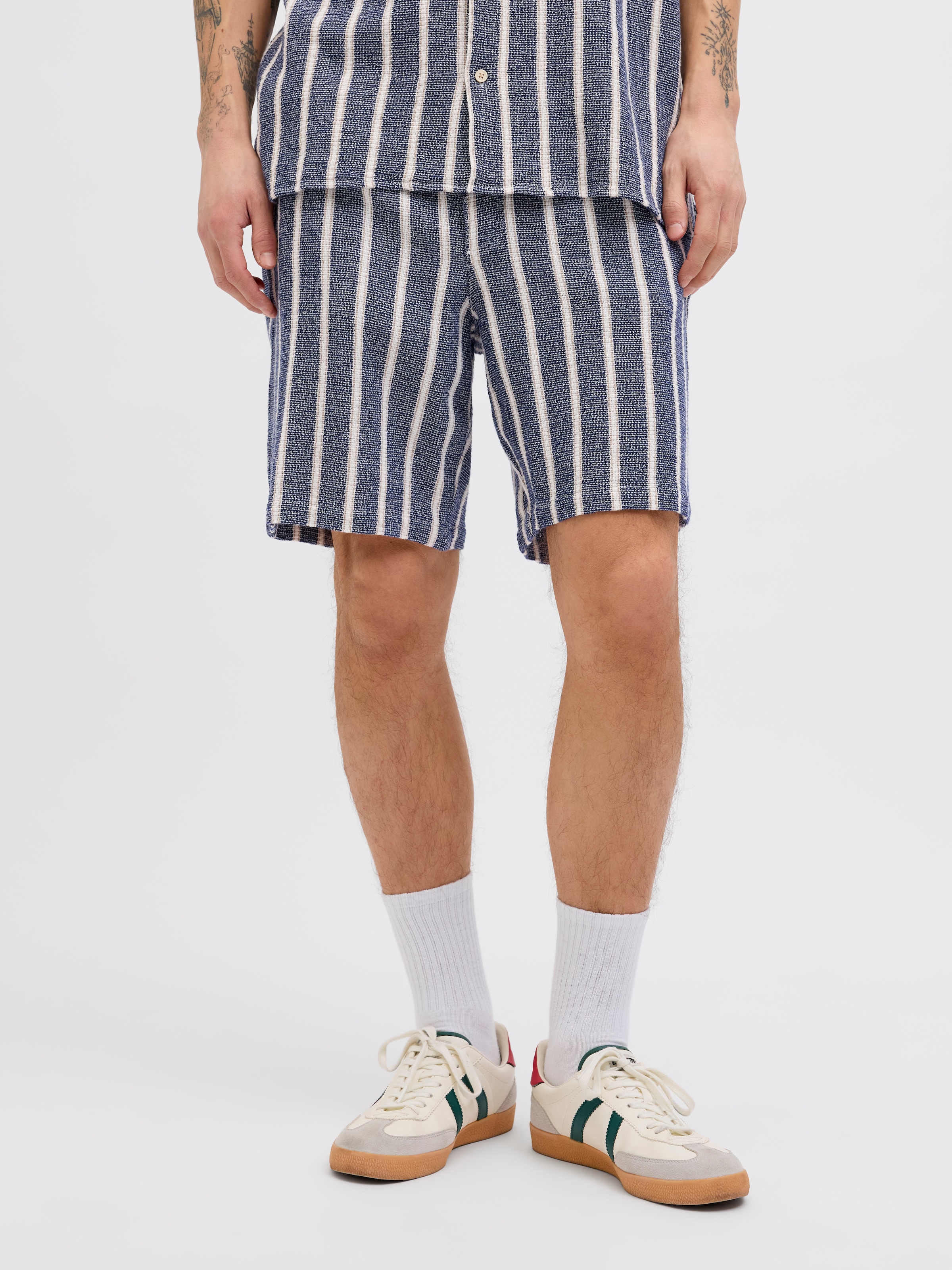 Jack & Jones Jogger Pants »JPSTJAIDEN COBA STRIPE JOG SHORT SRT SN«