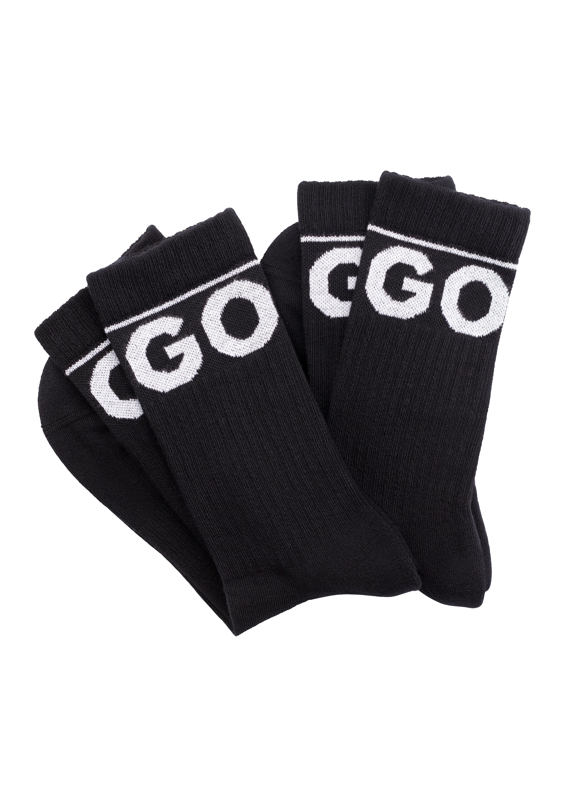 Freizeitsocken »2P QS RIB ICONIC CC«, (Packung, 2 Paar, 2er), mit kontrastfarbenen...