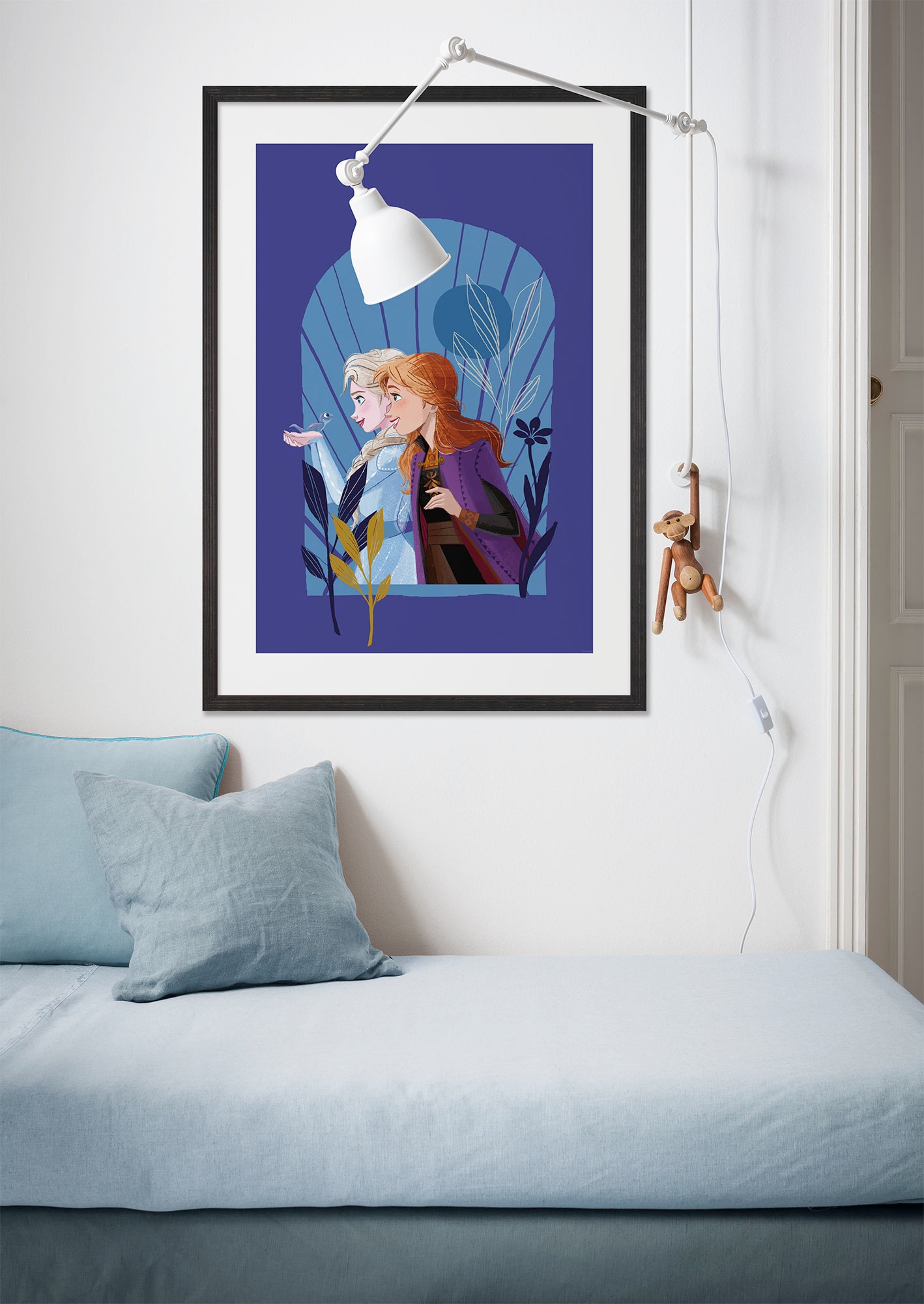 Komar Wandbild »Frozen Mockingbird«, Disney, (Set, 1 St.), 40 x 50 cm (Breite x Höhe) - Kinderzimmer, Dekoration