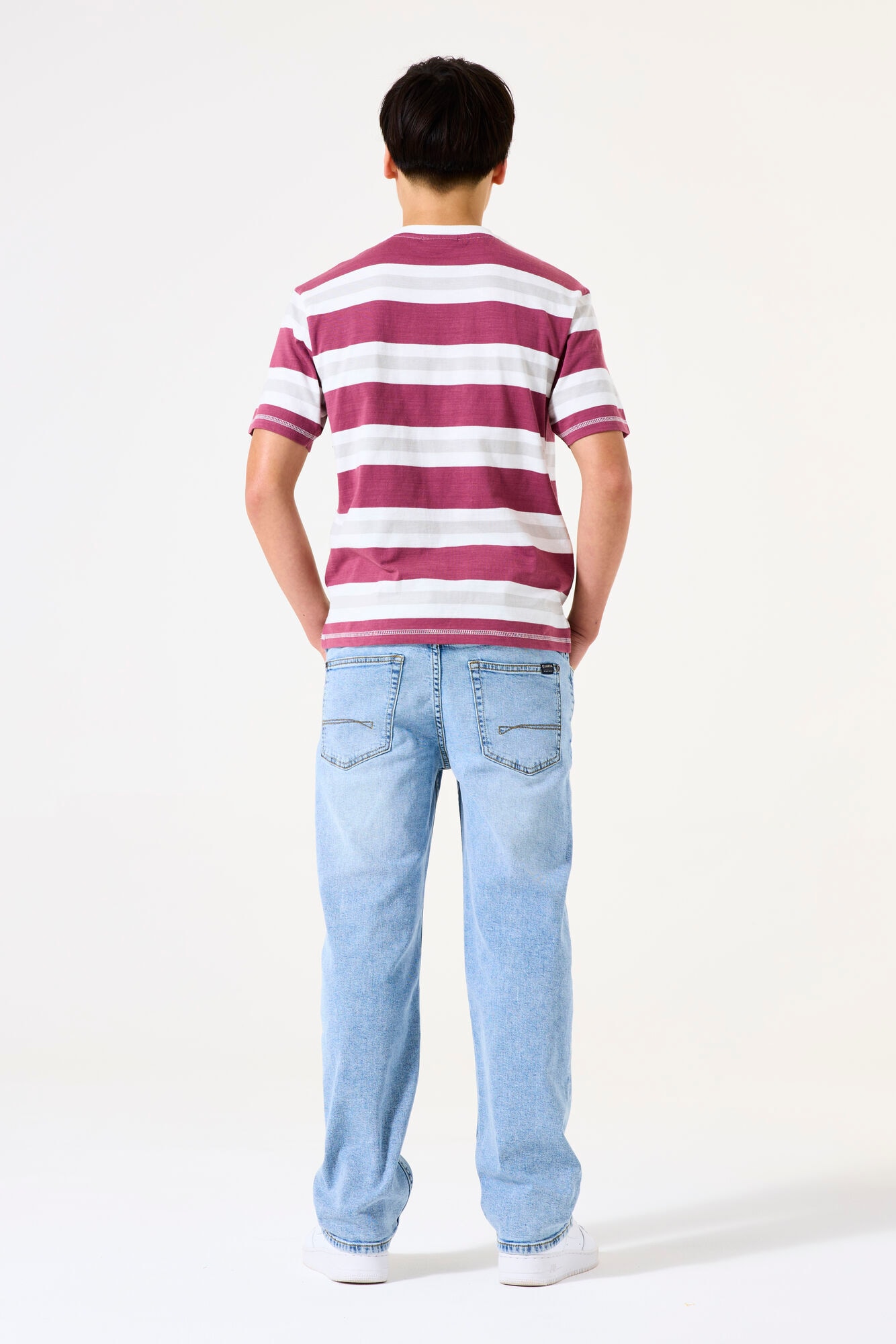 Garcia T-Shirt, mit Streifen Muster