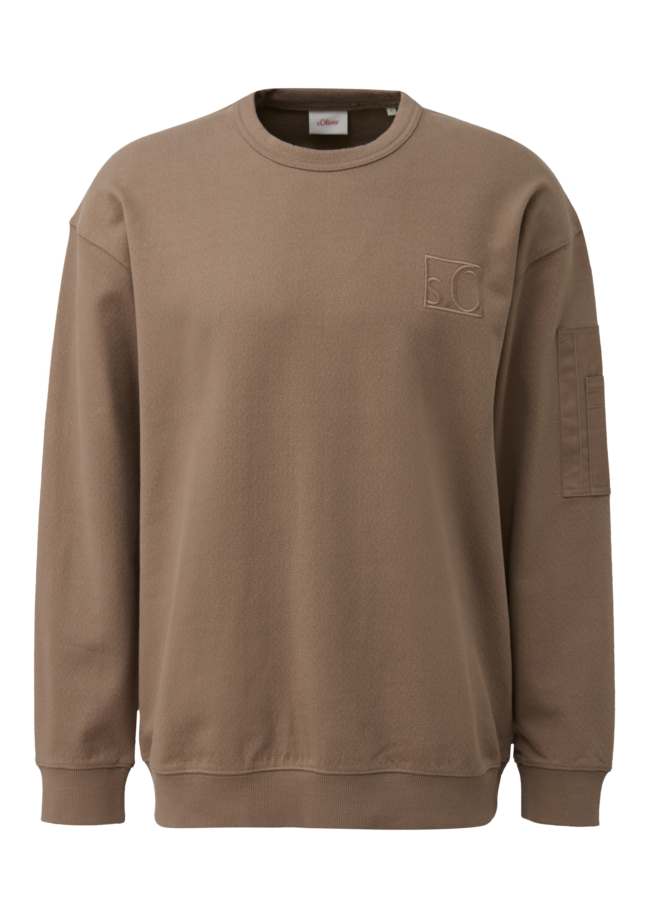 s.Oliver Sweatshirt , mit Logo Stickerei
