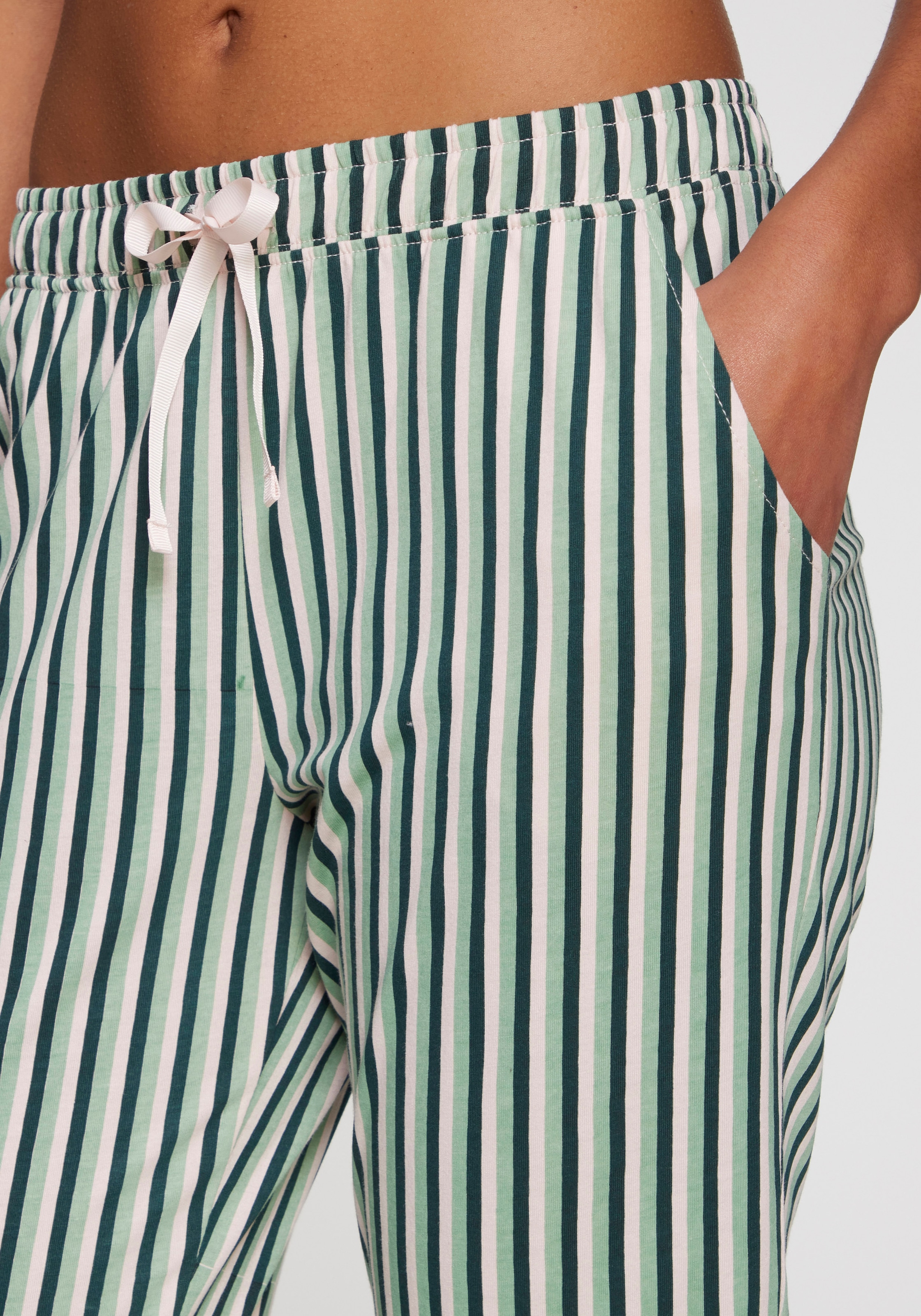 s.Oliver Pyjamahose  Mit schönem Allovermuster