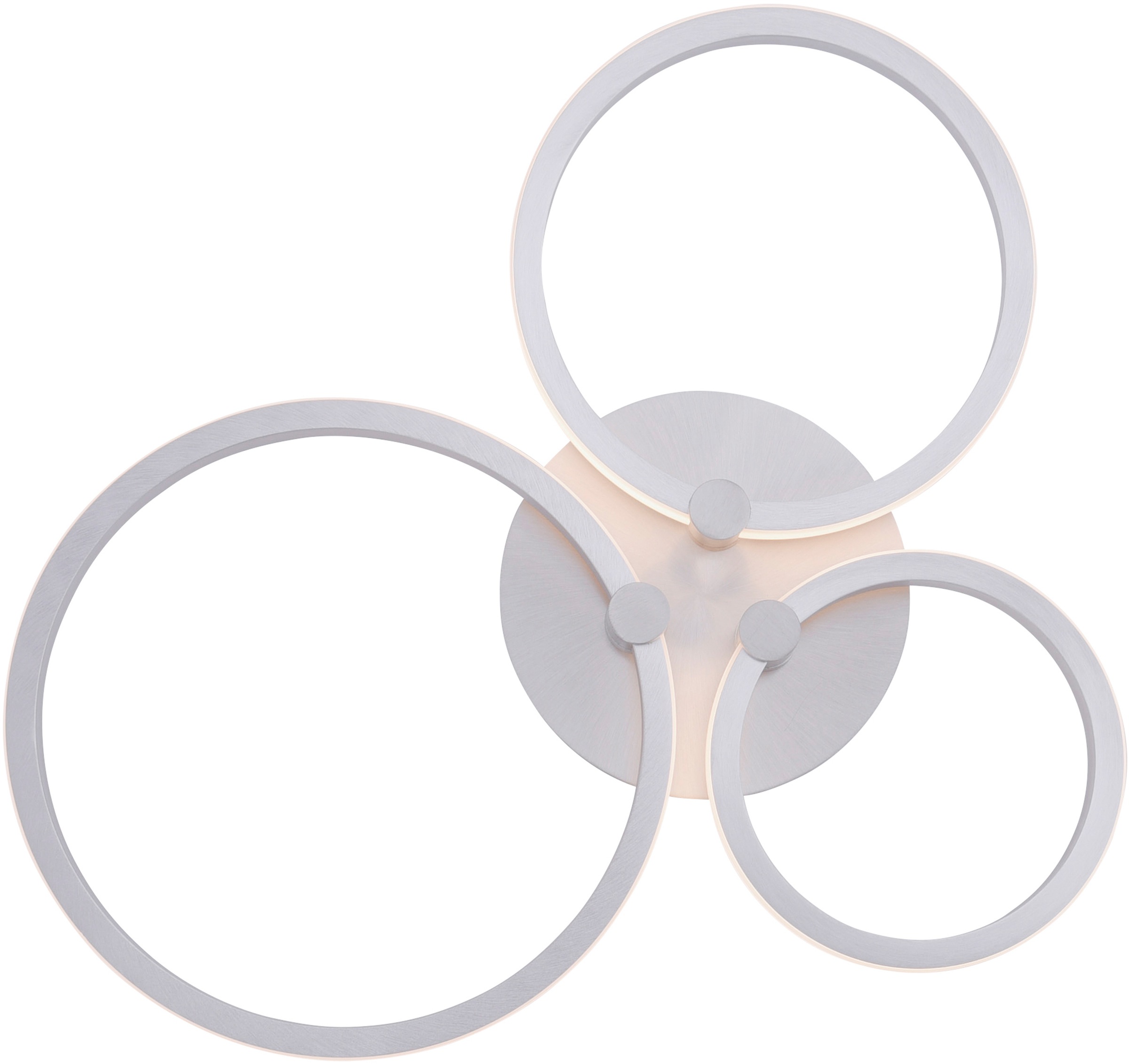 JUST LIGHT LED Deckenleuchte »JOHANNA« LED-Board 1 Stk. Warmweiß LED Deckenlampe