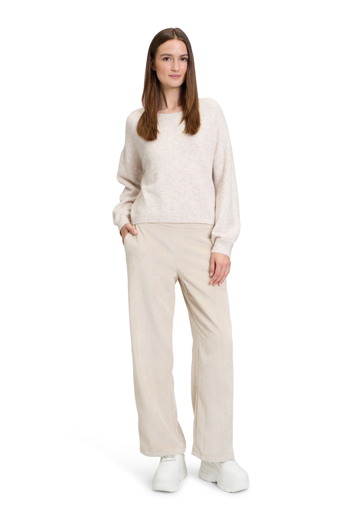 Cartoon Rundhalspullover »Basic-Pullover mit Rundhalsausschnitt«