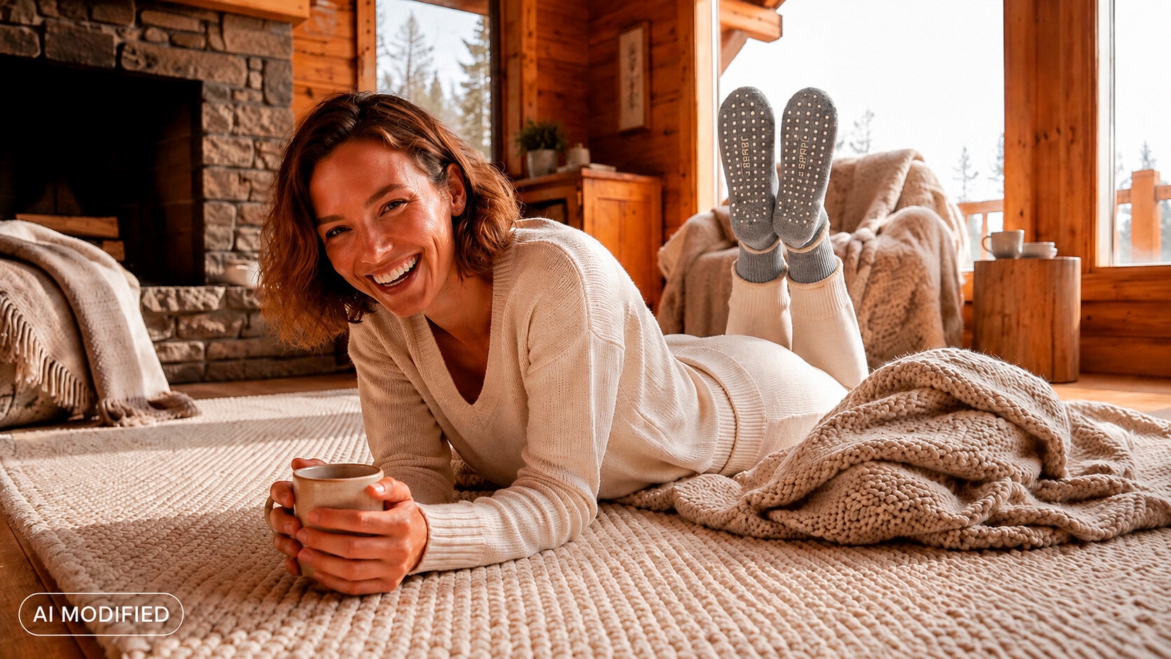 Esprit Socken »Cozy« 1 Stk. tlg.