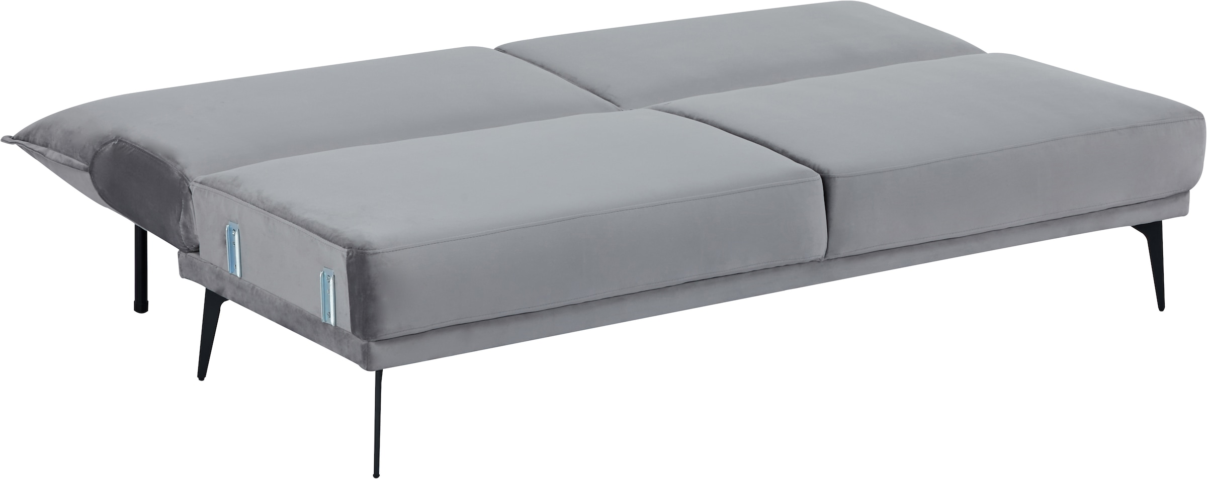 INOSIGN Schlafsofa »TULARE, 204 cm, klappbarer 3-Sitzer mit verstellbarer Rückenlehne,«, Schlaffunktion