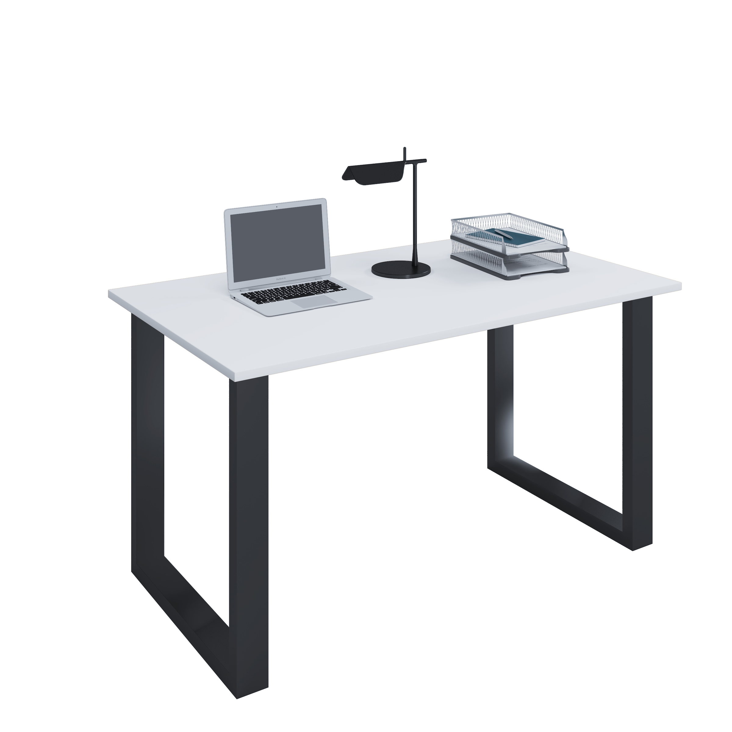 VCM Schreibtisch "Schreibtisch Bürotisch Computertisch 110x80 Lona U" 1 Stk. tlg.