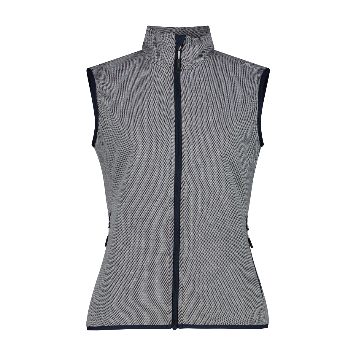 CMP Fleeceweste aus Polyester und Baumwolle, sportlicher Stil, leichtes Gewicht