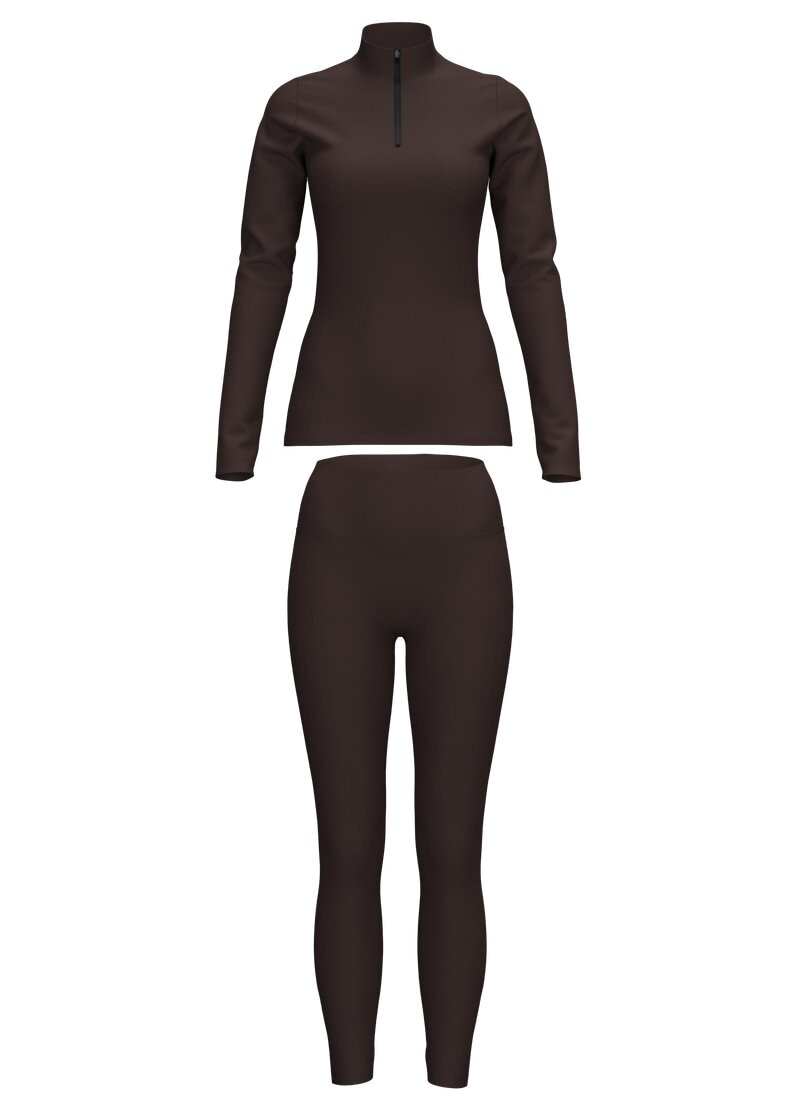 Trigema »TRIGEMA Sport Set aus Longsleeve und Leggings« 1