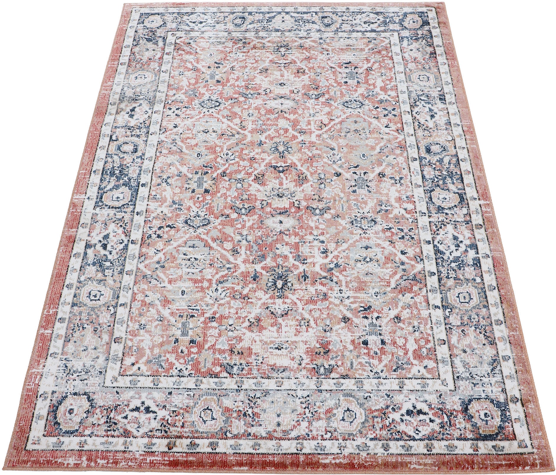 carpetfine Teppich »Vintage Liana_3«, rechteckig, 6 mm Höhe, Orient Vintage Look