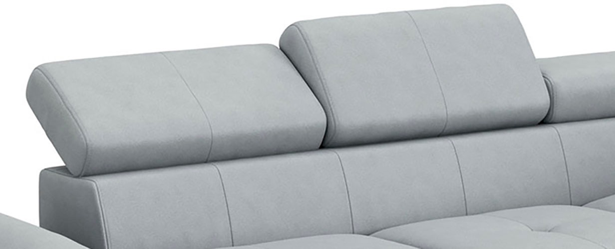 COTTA Ecksofa »Enterprise L-Form«, mit Arm- & Kopfteilverstellung, wahlweise mit Bettfunktion