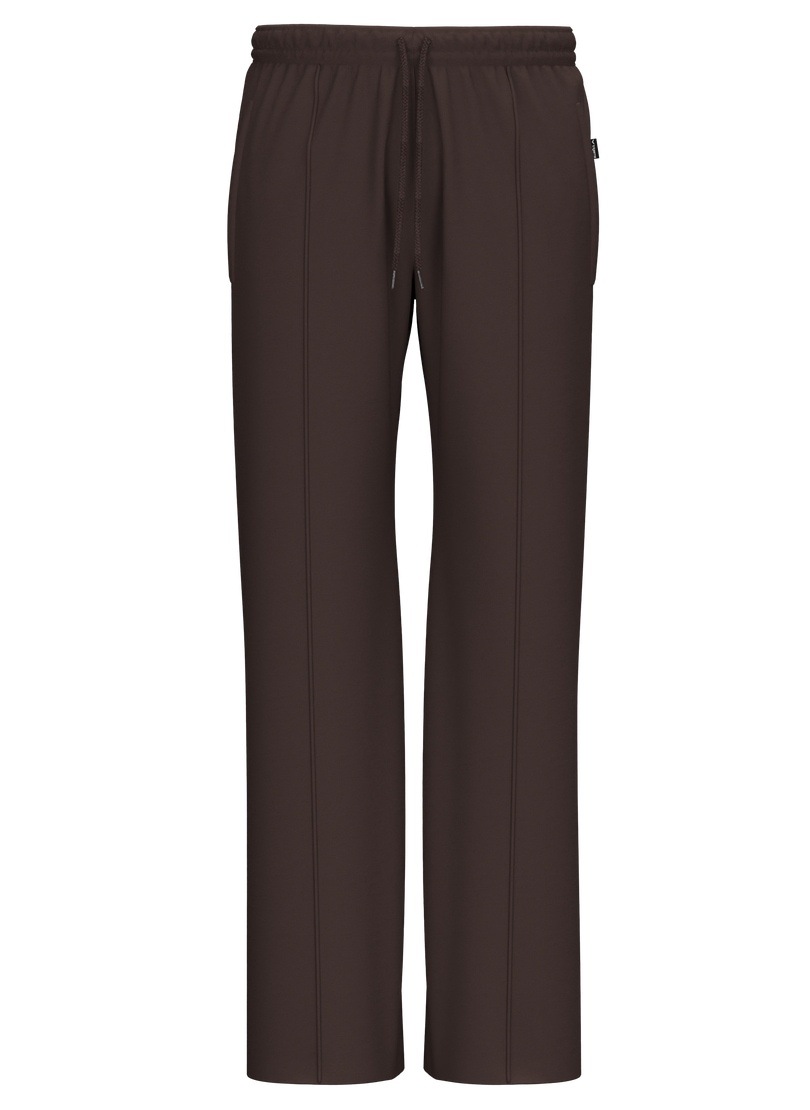 Trigema Jerseyhose »TRIGEMA Freizeithose mit weitem Bein und Elastikbund«