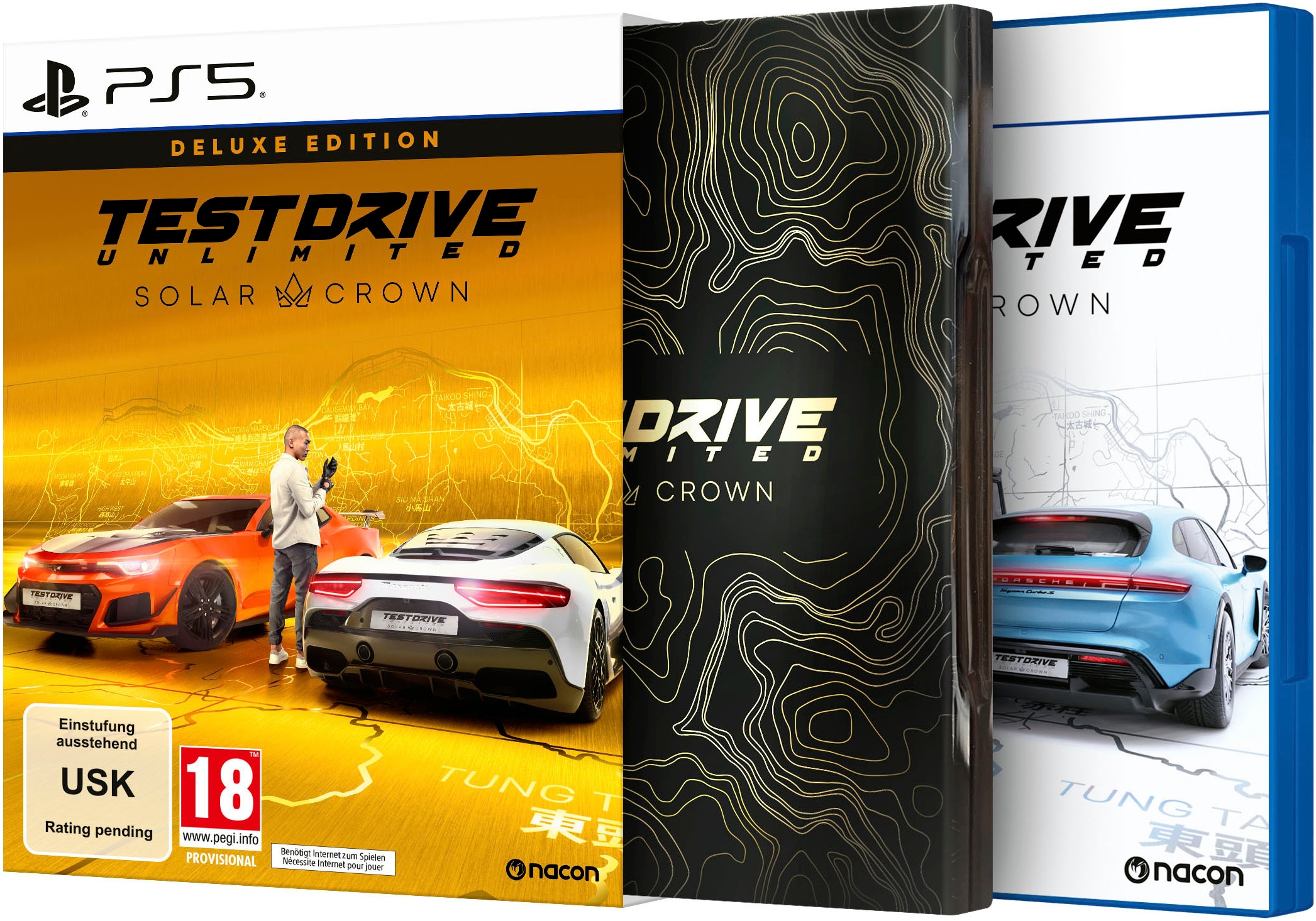 nacon Spielesoftware "Test Drive Unlimited Solar Crown - Deluxe Edition (PS5)" PlayStation 5