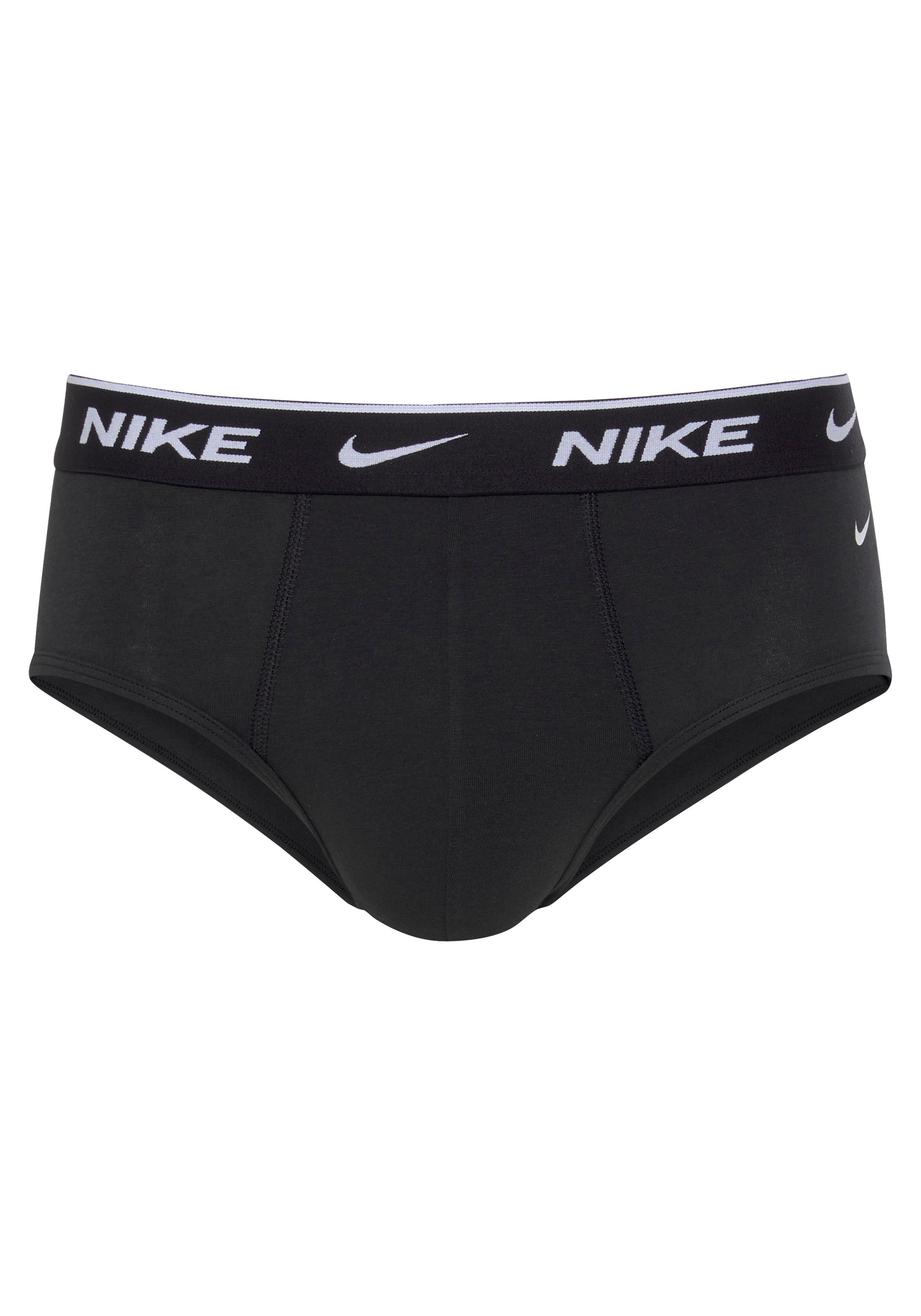 NIKE Underwear Hipster »BRIEF 3PK« Packung, 3er, 3 Stk. mit Logo-Elastikbund