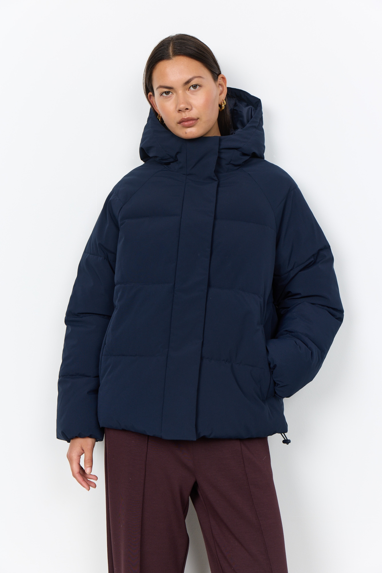 soyaconcept Steppjacke »SC-HABIB 1« mit Kapuze Kunstfaser