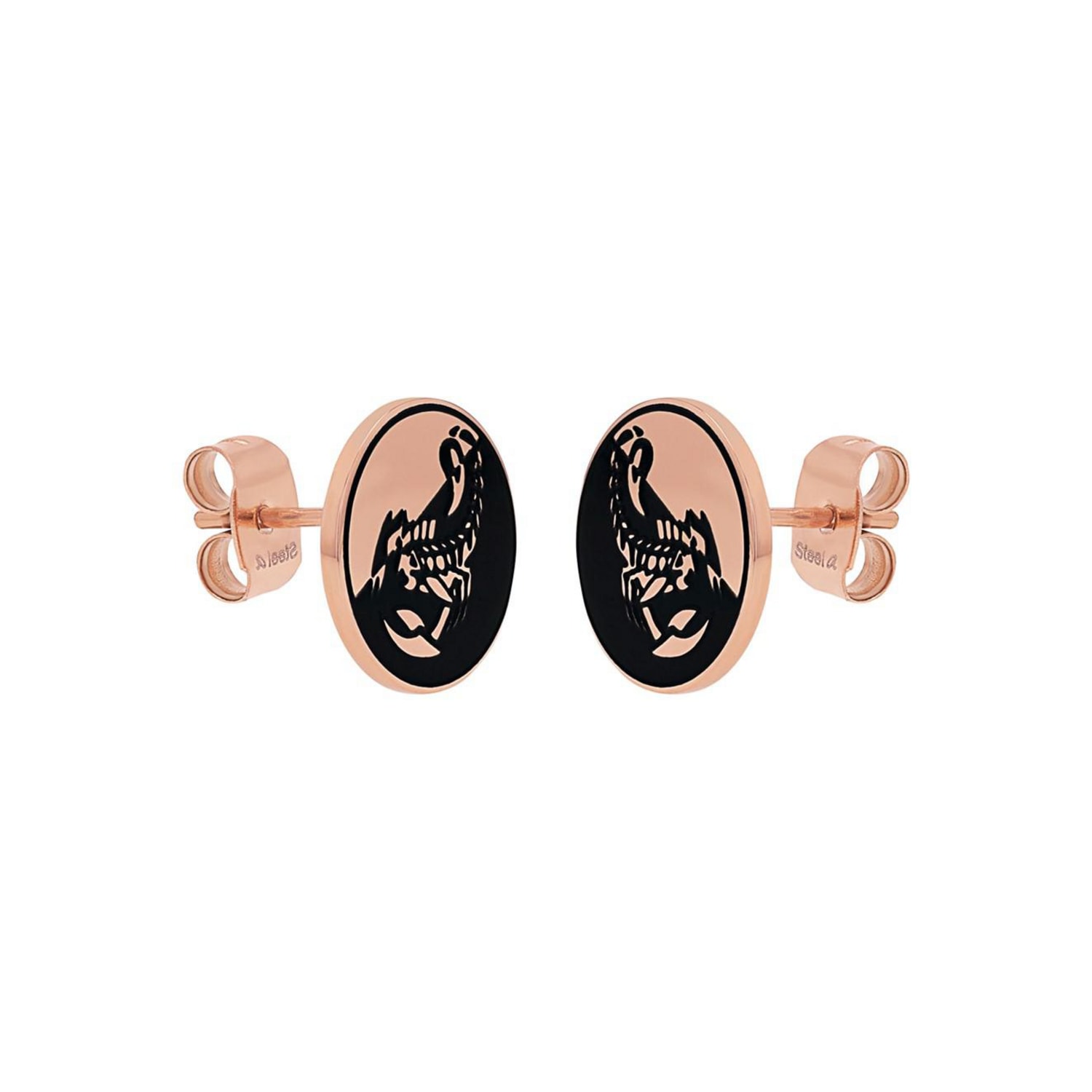 Amor Paar Ohrstecker »Scorpions by Amor, Skorpin-Motiv«