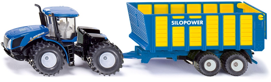 Spielzeug-Traktor »SIKU Farmer, New Holland T mit Silagewagen (1947)«