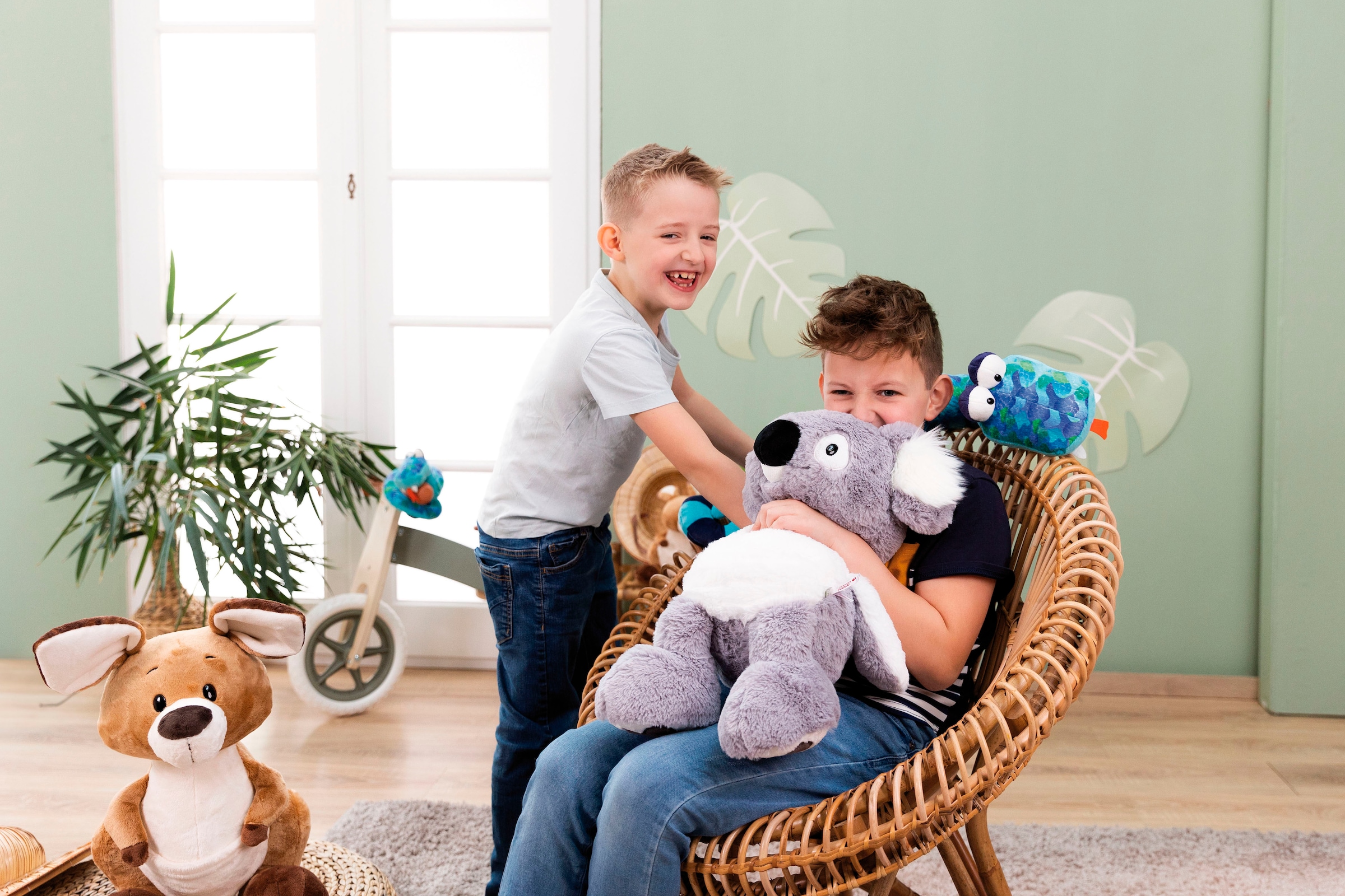 Nici Kuscheltier »Wild Friends GREEN, Koala Barry 50cm schlenkernd«