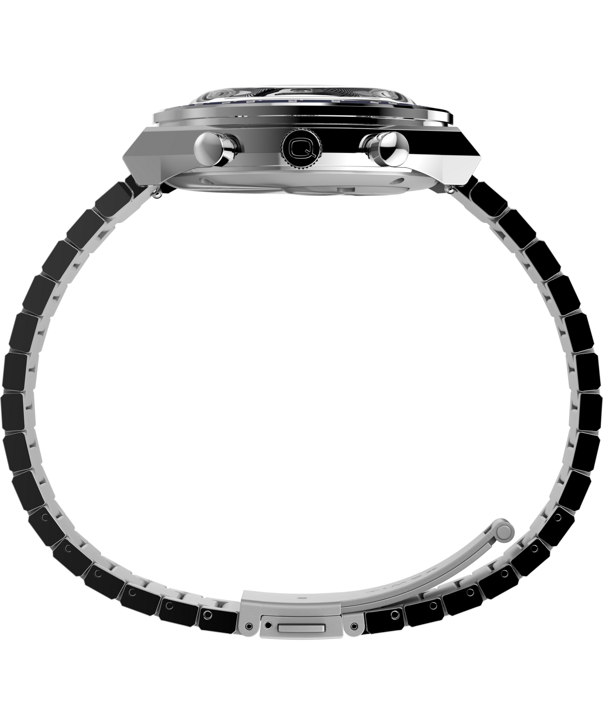 Timex Chronograph »DIVER INSPIRED« Quarzuhr, Armbanduhr, Damenuhr, Edelstahlarmband,Stoppfunktion,Datum
