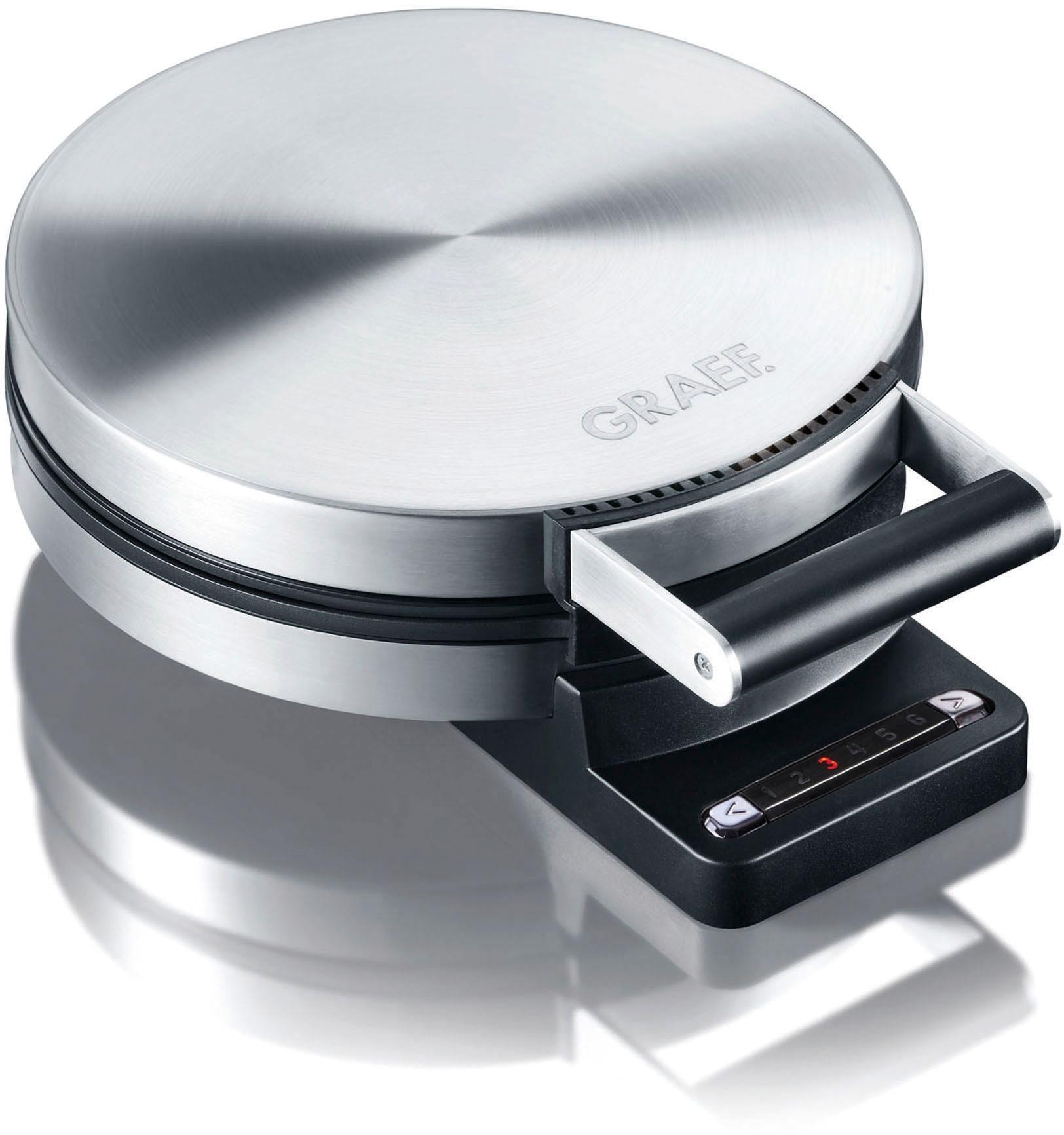 Graef Waffeleisen »WA 80, Edelstahl matt« 850 W