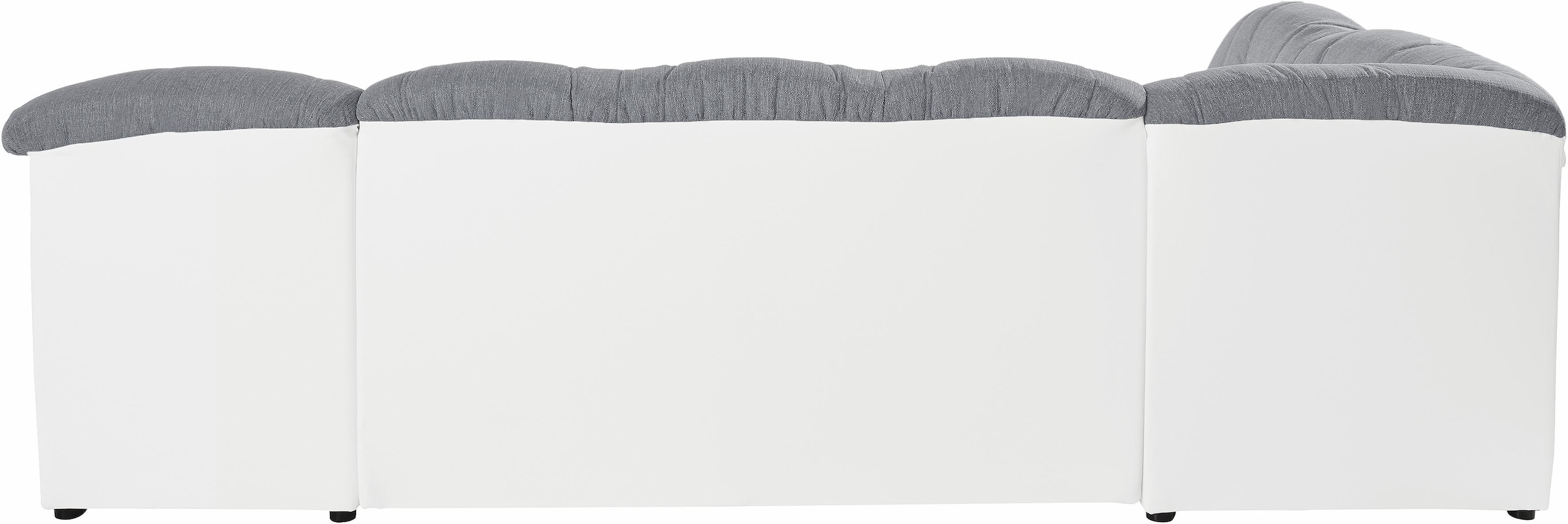 DOMO collection Wohnlandschaft »Elva U-Form«, wahlweise mit Bettfunktion und Federkern