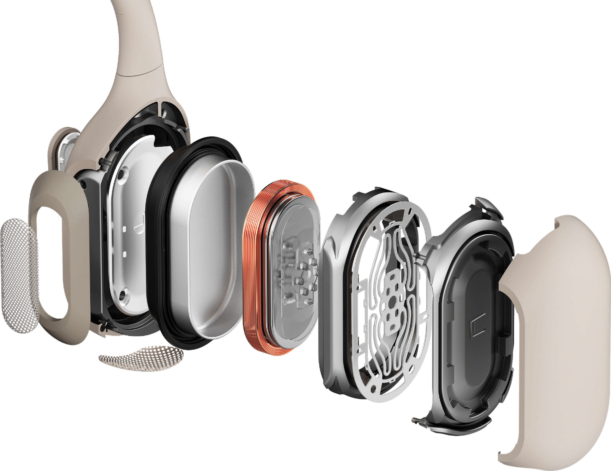 Shokz Sport-Kopfhörer »OpenRun Pro«, Bluetooth, Noise-Cancelling