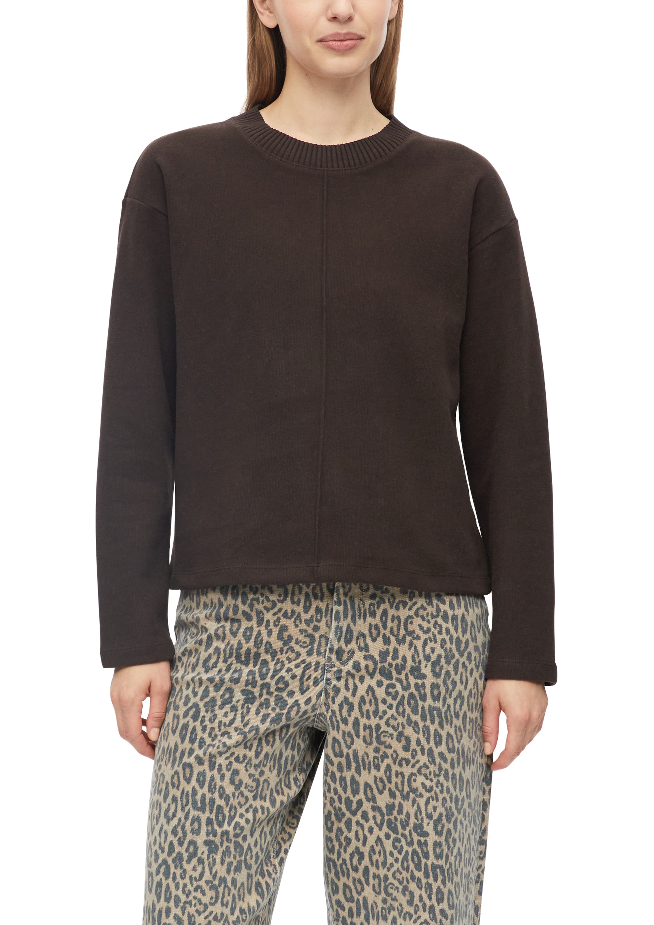 s.Oliver Sweatshirt , Relaxed Fit mit überschnittenen Schultern
