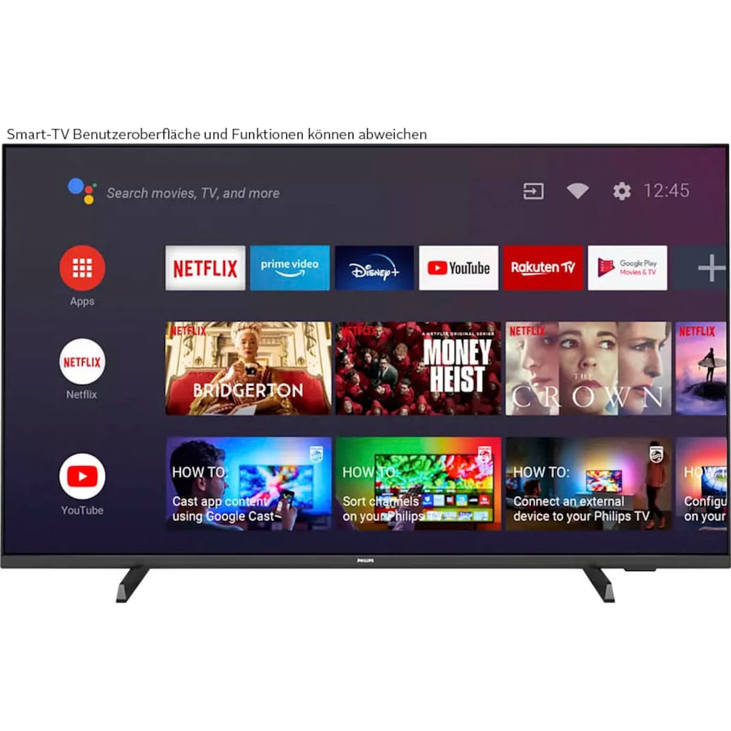 Philips LED-Fernseher »50PUS7406/12«, 126 cm/50 Zoll, 4K Ultra HD, Android TV-Smart-TV