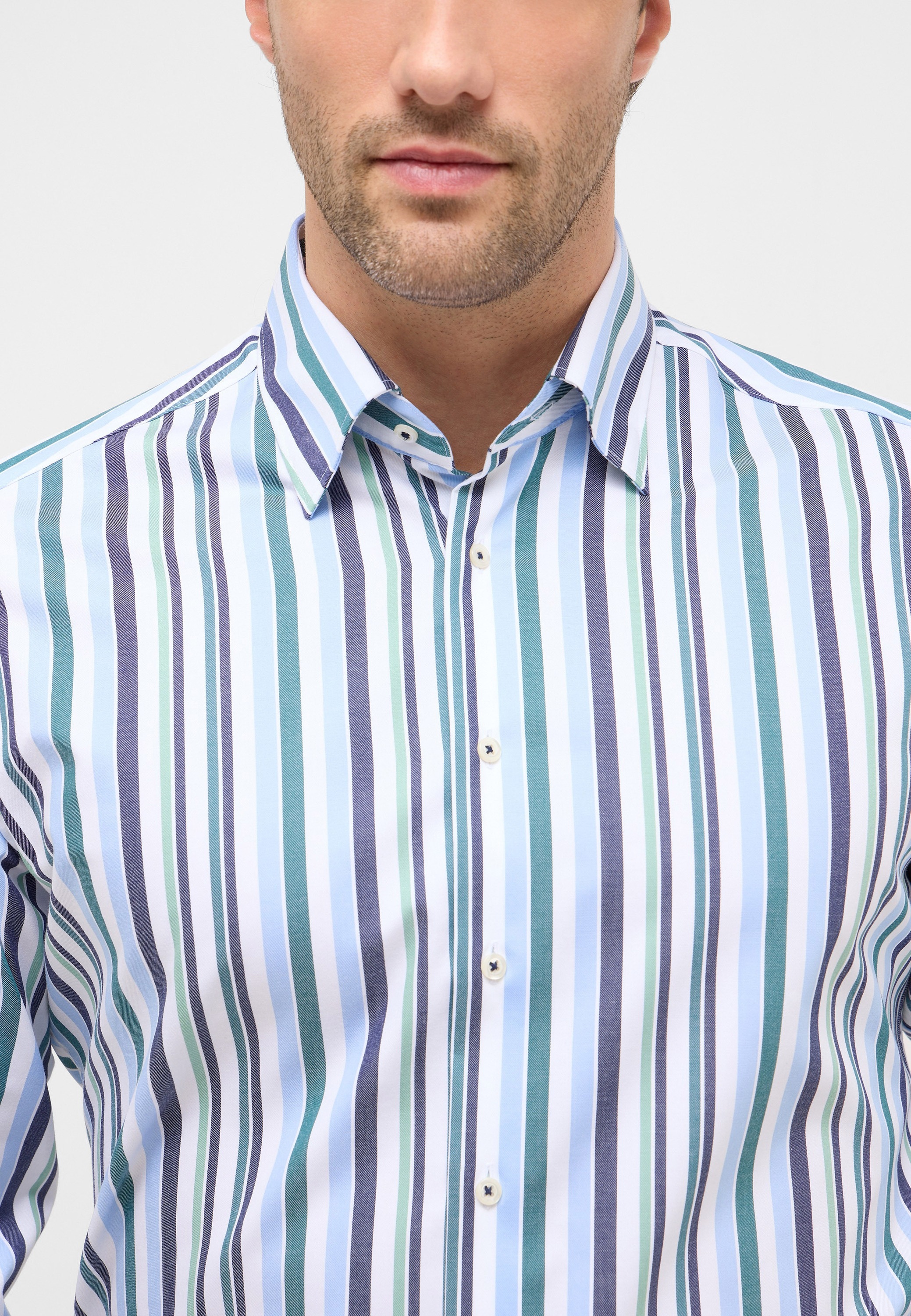 Eterna Langarmhemd »MODERN FIT« NON IRON (bügelfrei)