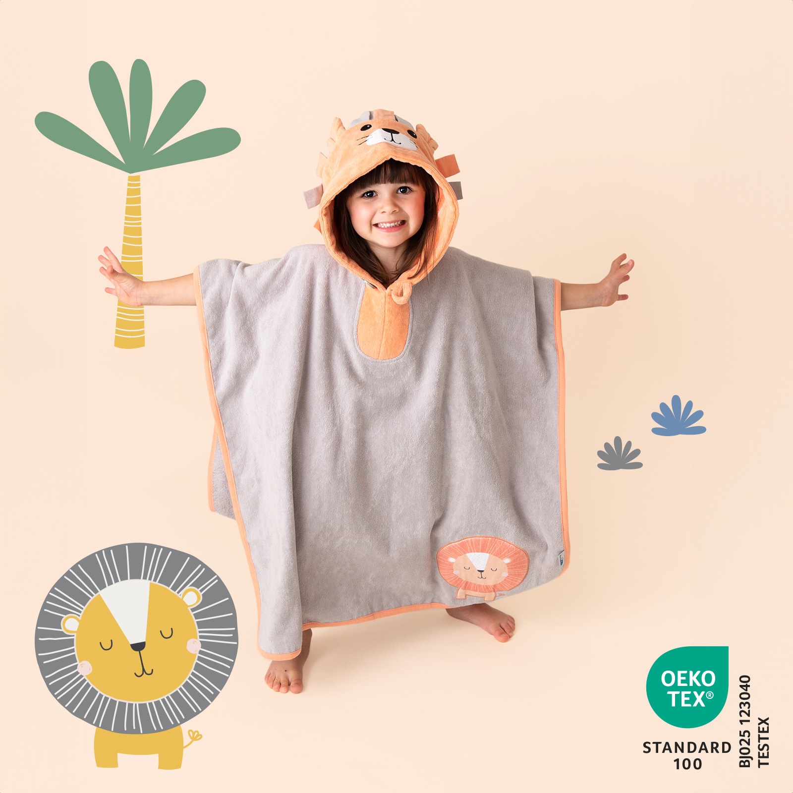 Schlummersack Kinderbademantel »Ponchos«
