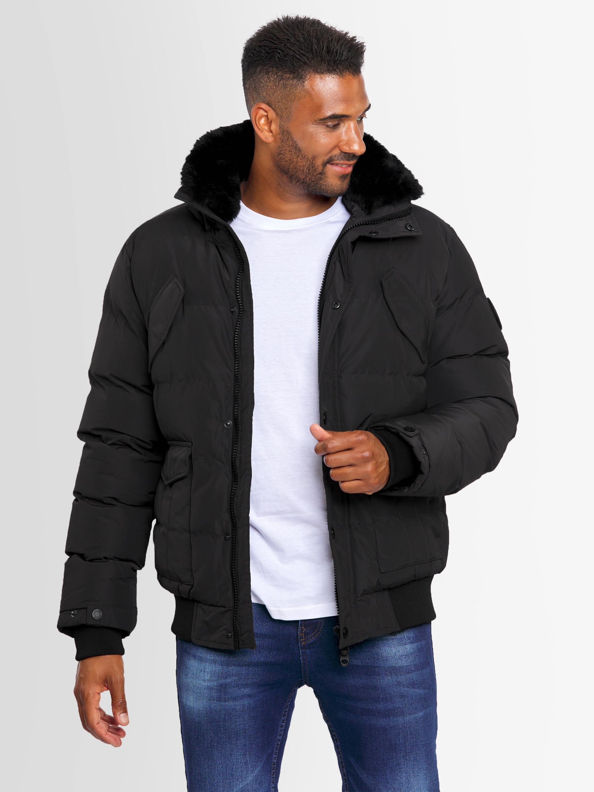 Alessandro Salvarini Winterjacke »Alessandro Salvarini Herren Winterjacke AS286«