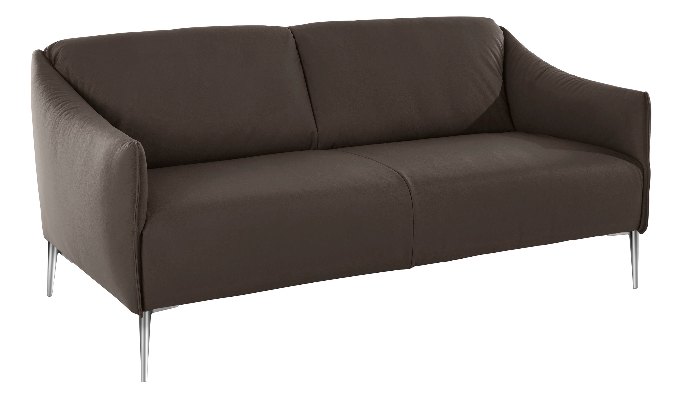 W.SCHILLIG 2,5-Sitzer »sally«, mit Metallfüßen in Chrom glänzend, Breite 174 cm