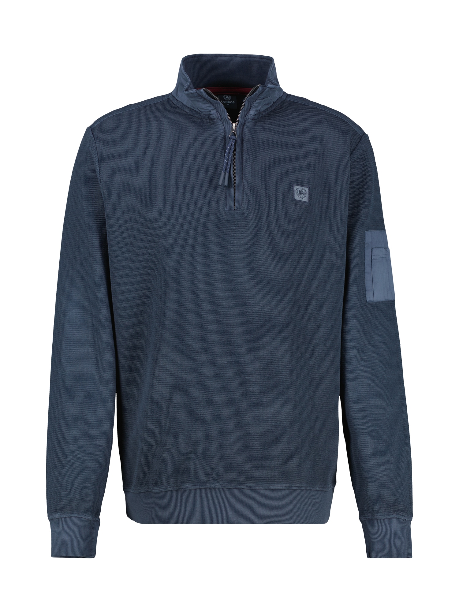 LERROS Sweatshirt »LERROS Sweattroyer in Zig-Zag-Struktur«