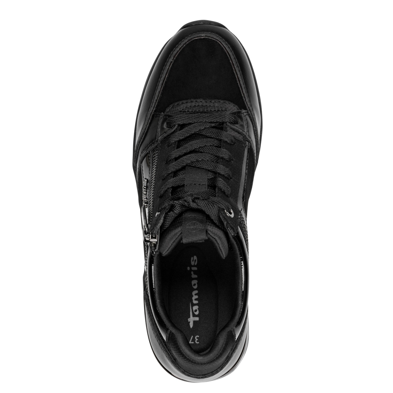 Tamaris Keilsneaker  Schnürer, Freizeitschuh, Halbschuh mit 6-cm-Keilabsatz