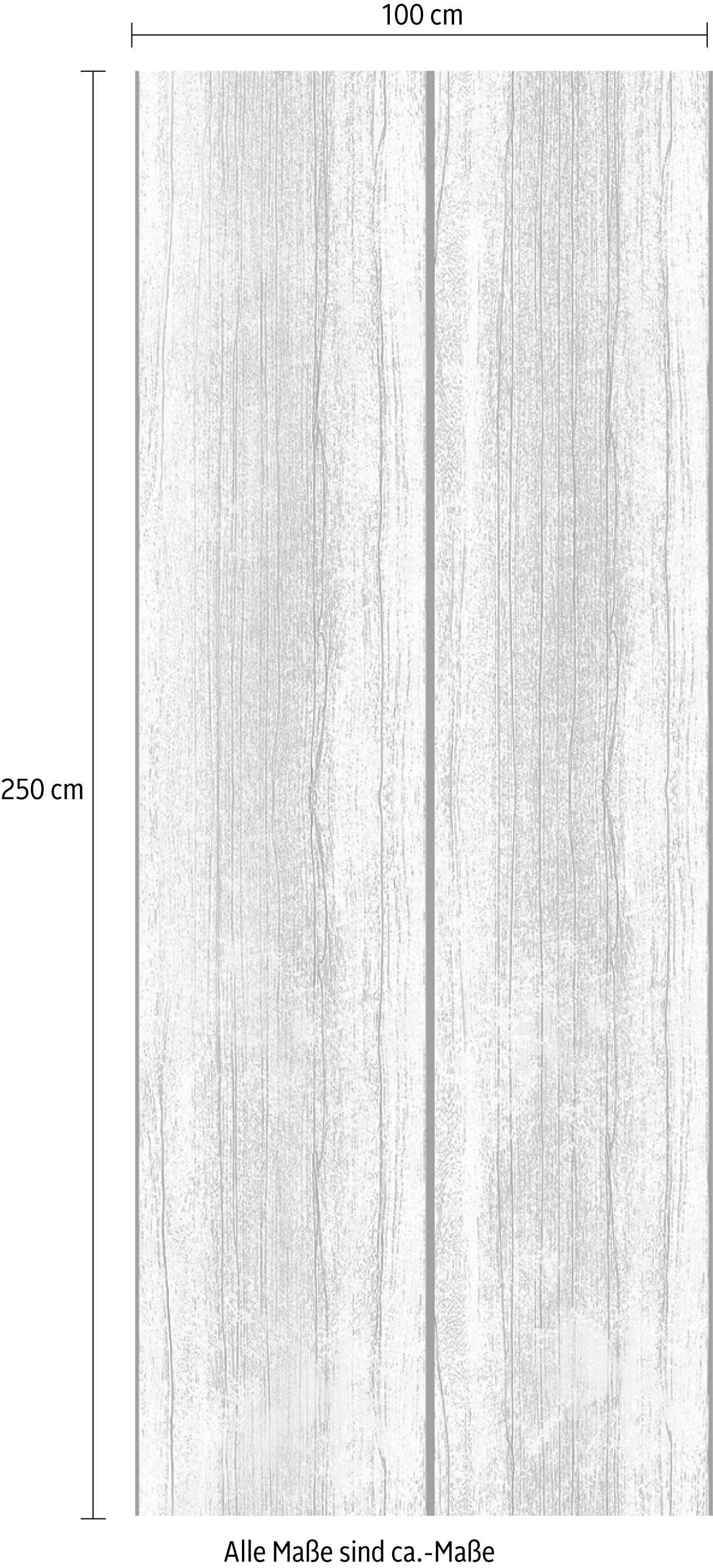 Komar Vliestapete »Digitaldruck Vlies -  Vintage Rose Panel - Größe 100 x 250 cm« bedruckt glatt Wohnzimmer, Schlafzimmer