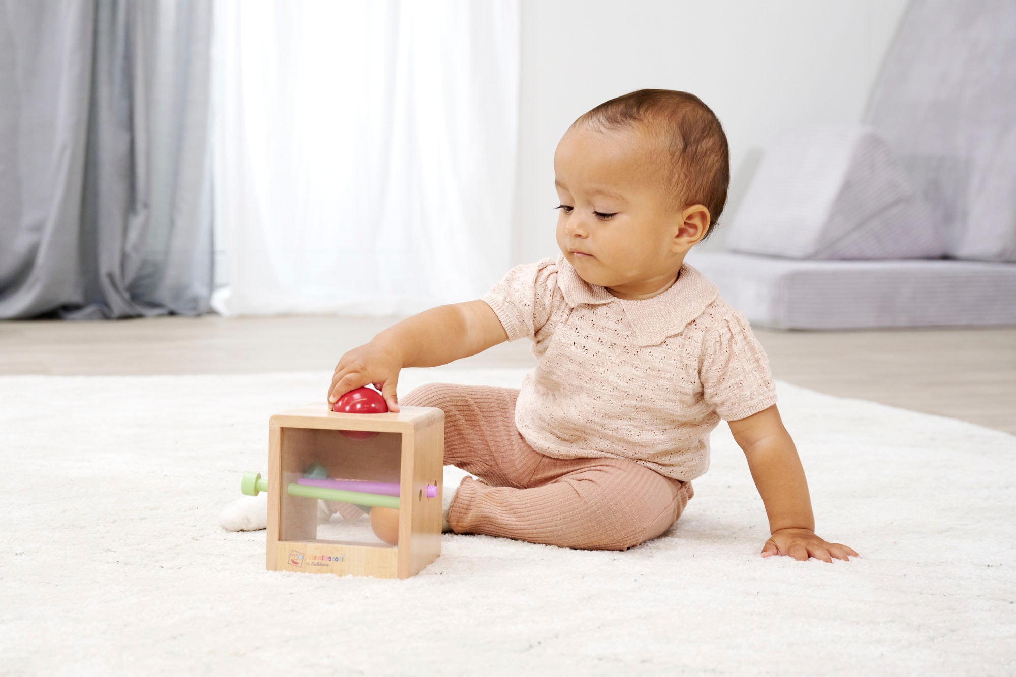 Eichhorn Lernspielzeug »Montessori Box mit Kugeln«, FSC®- schützt Wald - weltweit